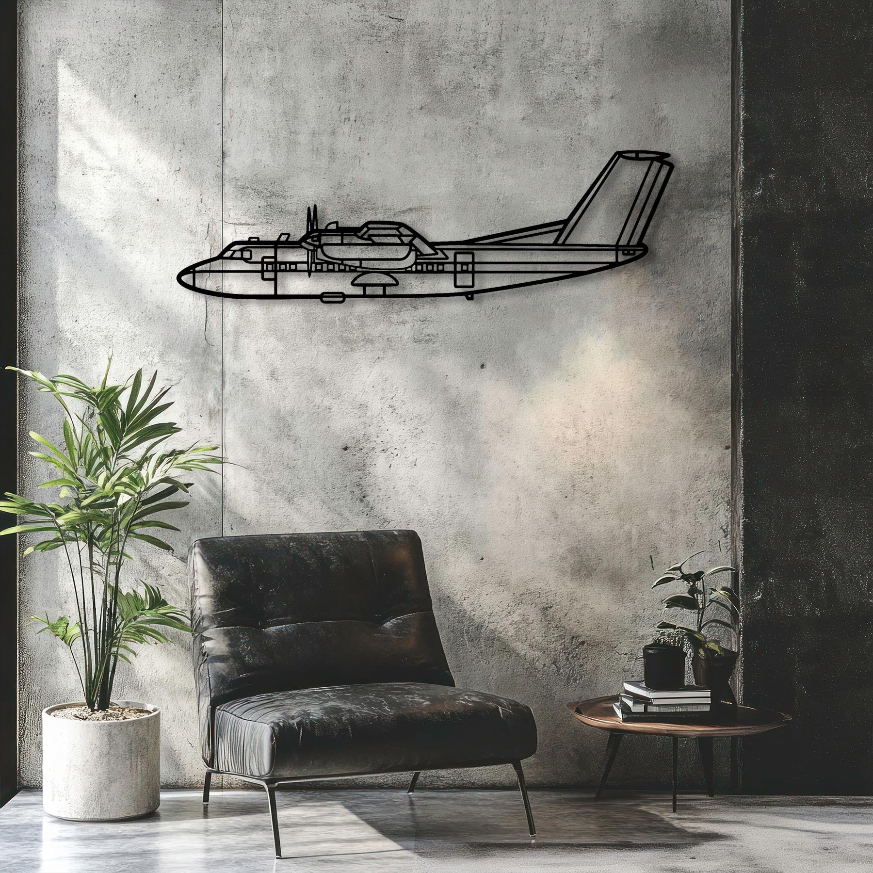 Space System Metal Aircraft Wall Art - NCP0128