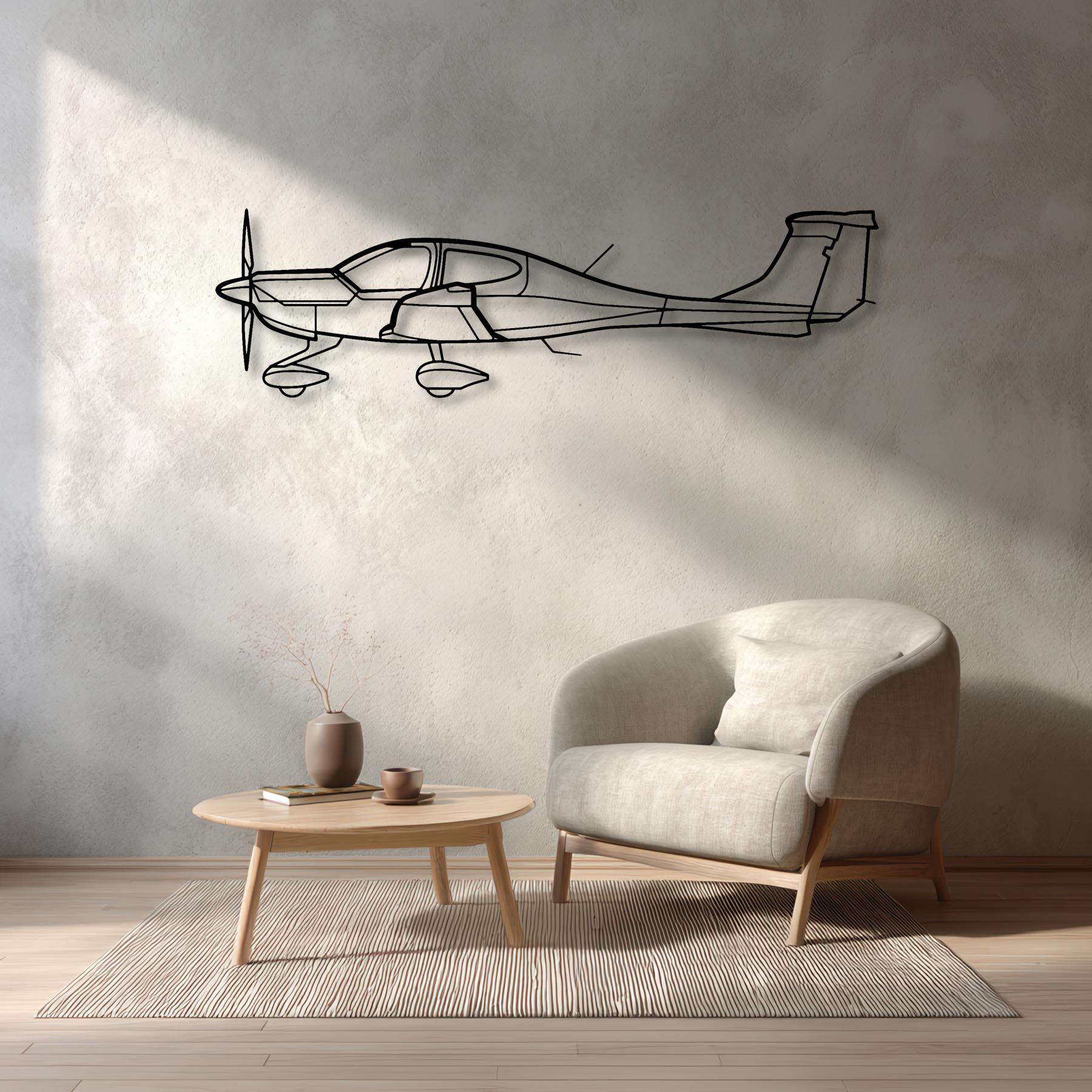 Spitfire MK XIV Metal Aircraft Wall Art - NCP0129