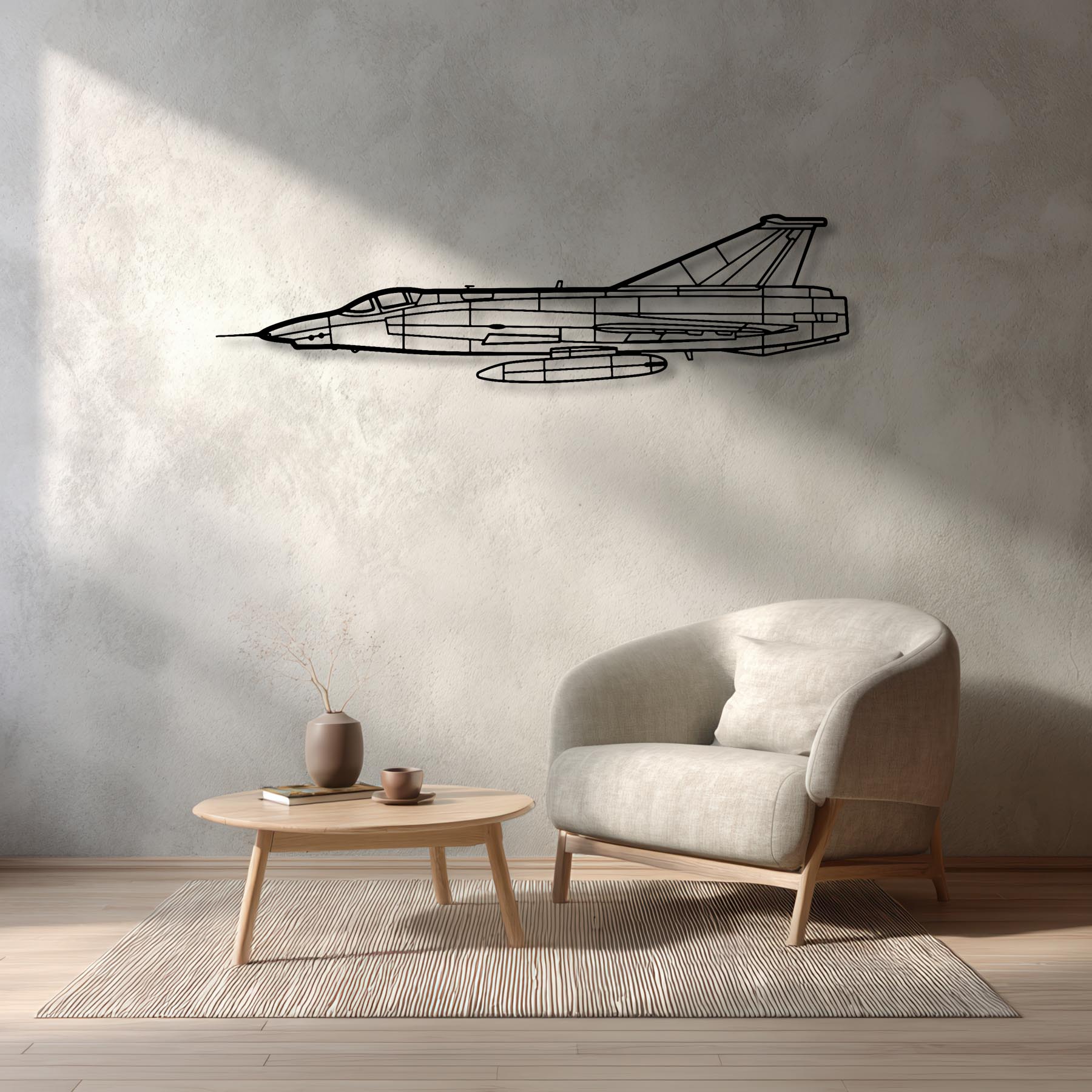 Stearman 75 Metal Aircraft Wall Art - NCP0136