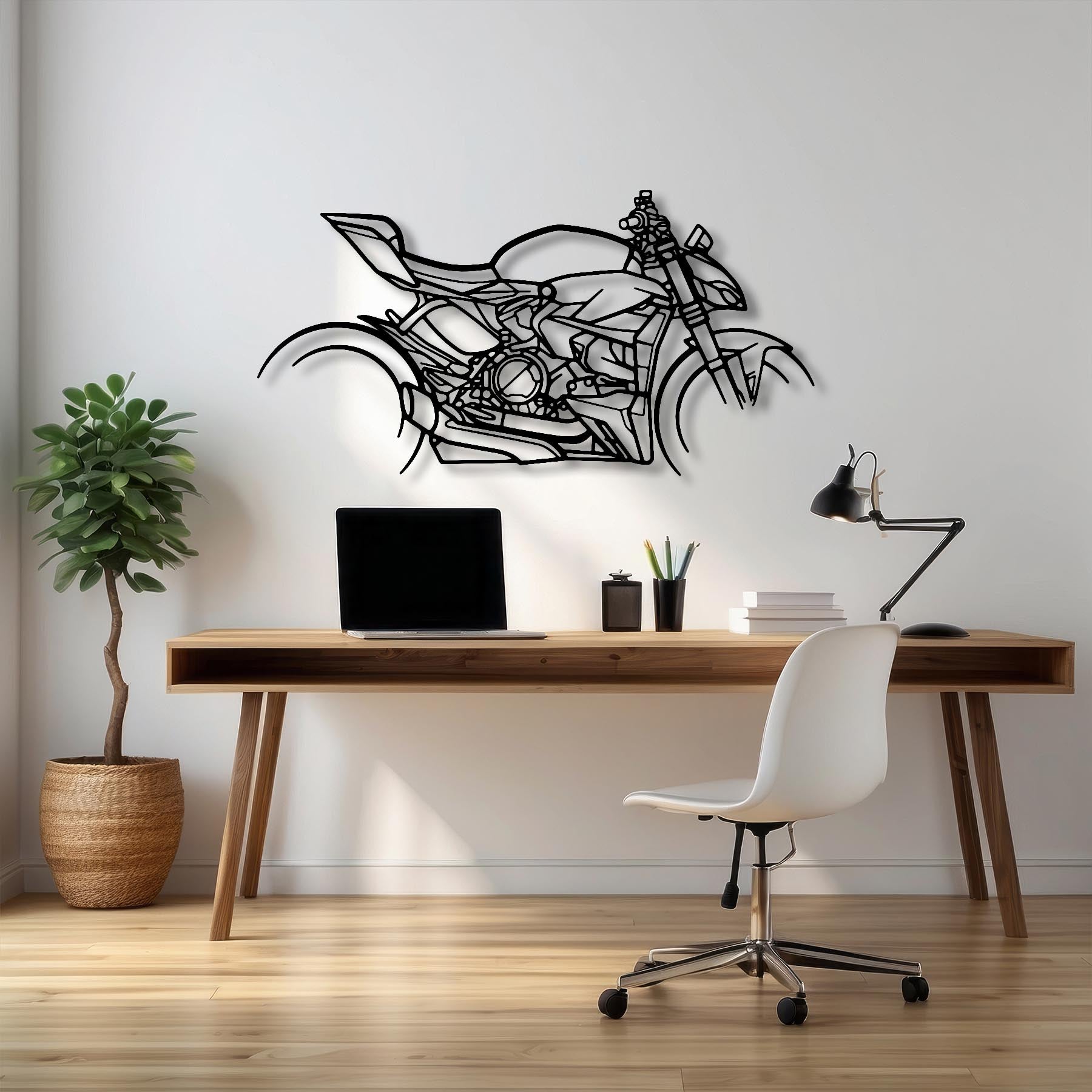 Streetfighter v2 2023 Silhouette Metal Wall Art