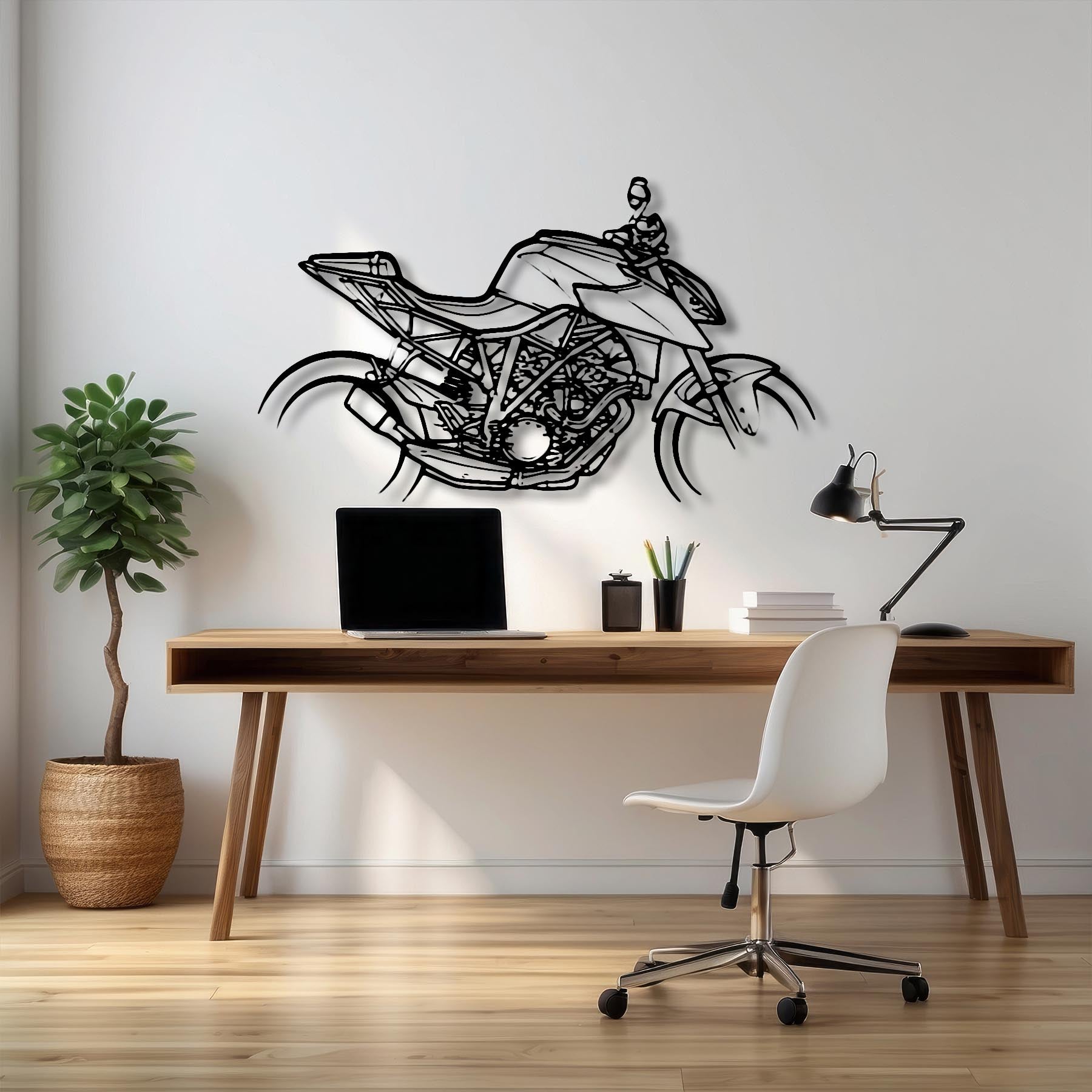 Super Duke 1290R Silhouette Metal Wall Art