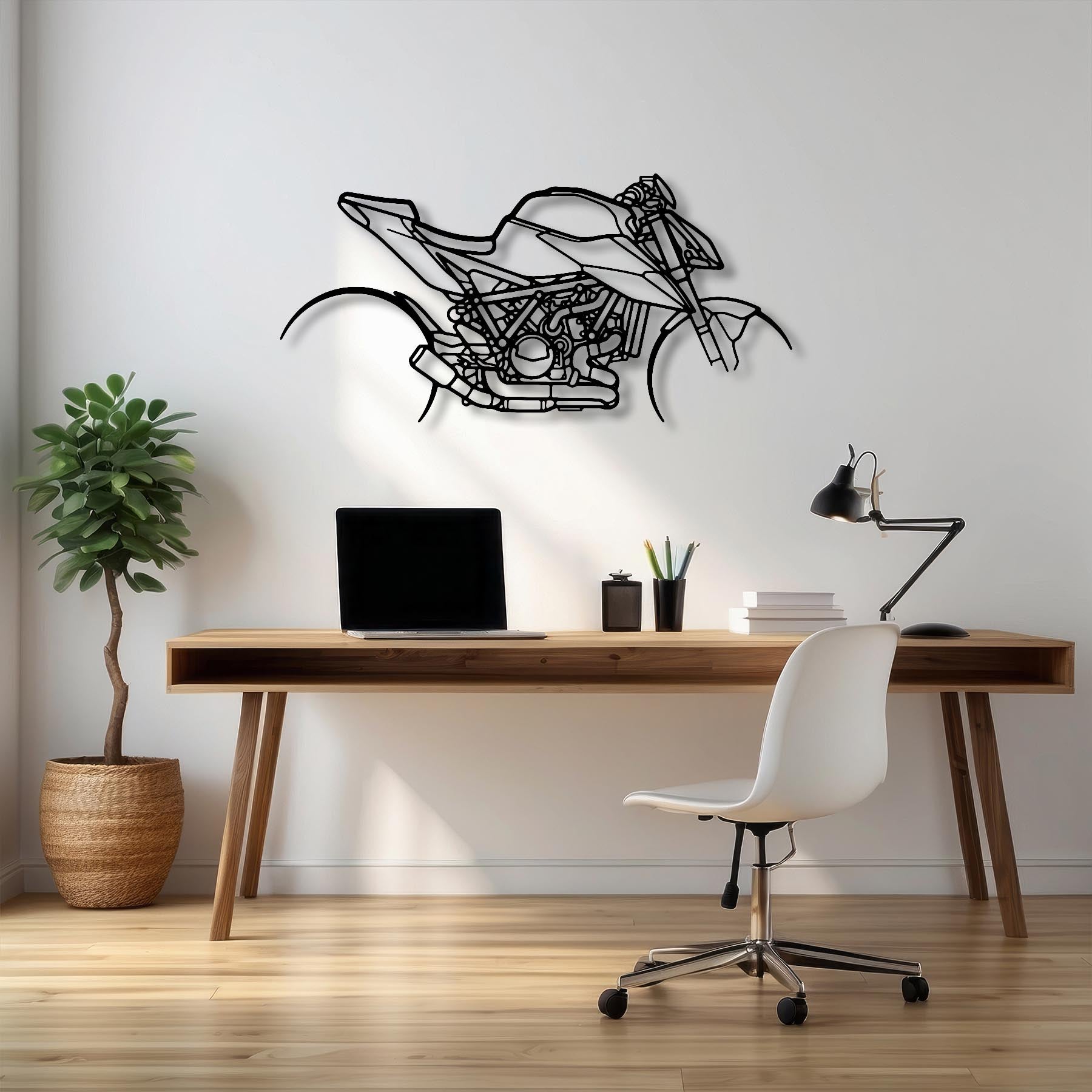 Super Duke R 1290 Silhouette Metal Wall Art