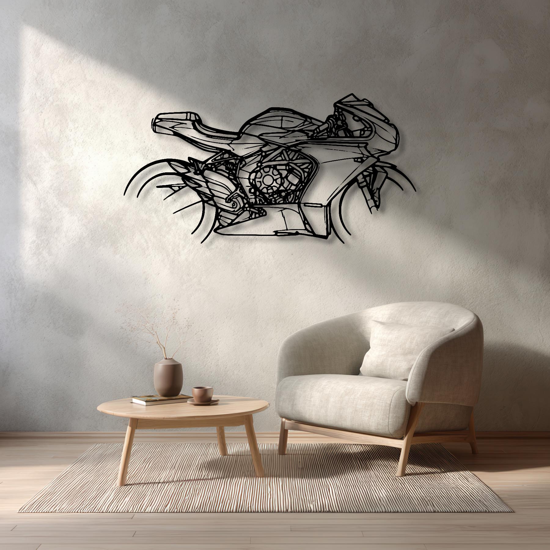 Superveloce 2022 Silhouette Metal Wall Art