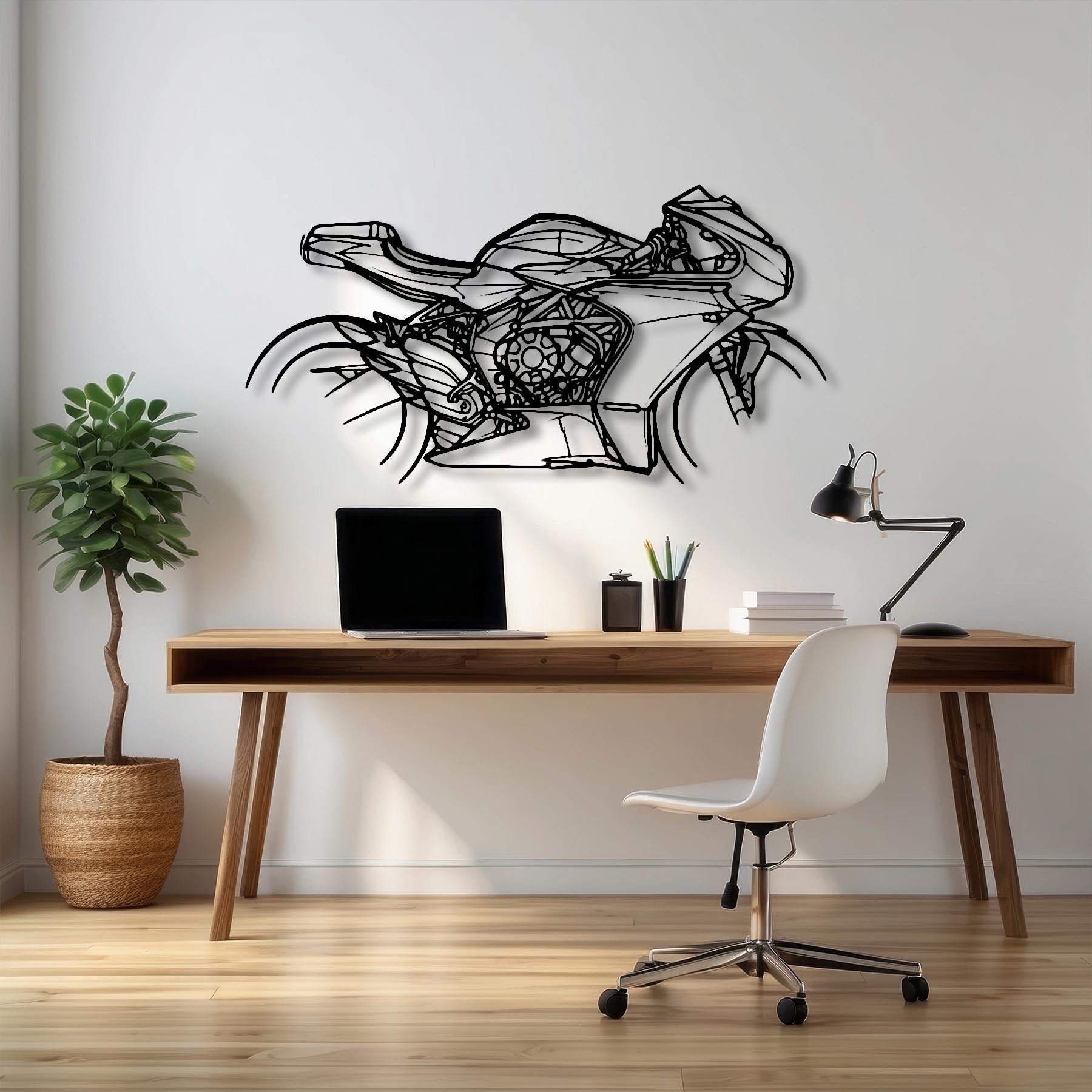 Superveloce 2022 Silhouette Metal Wall Art