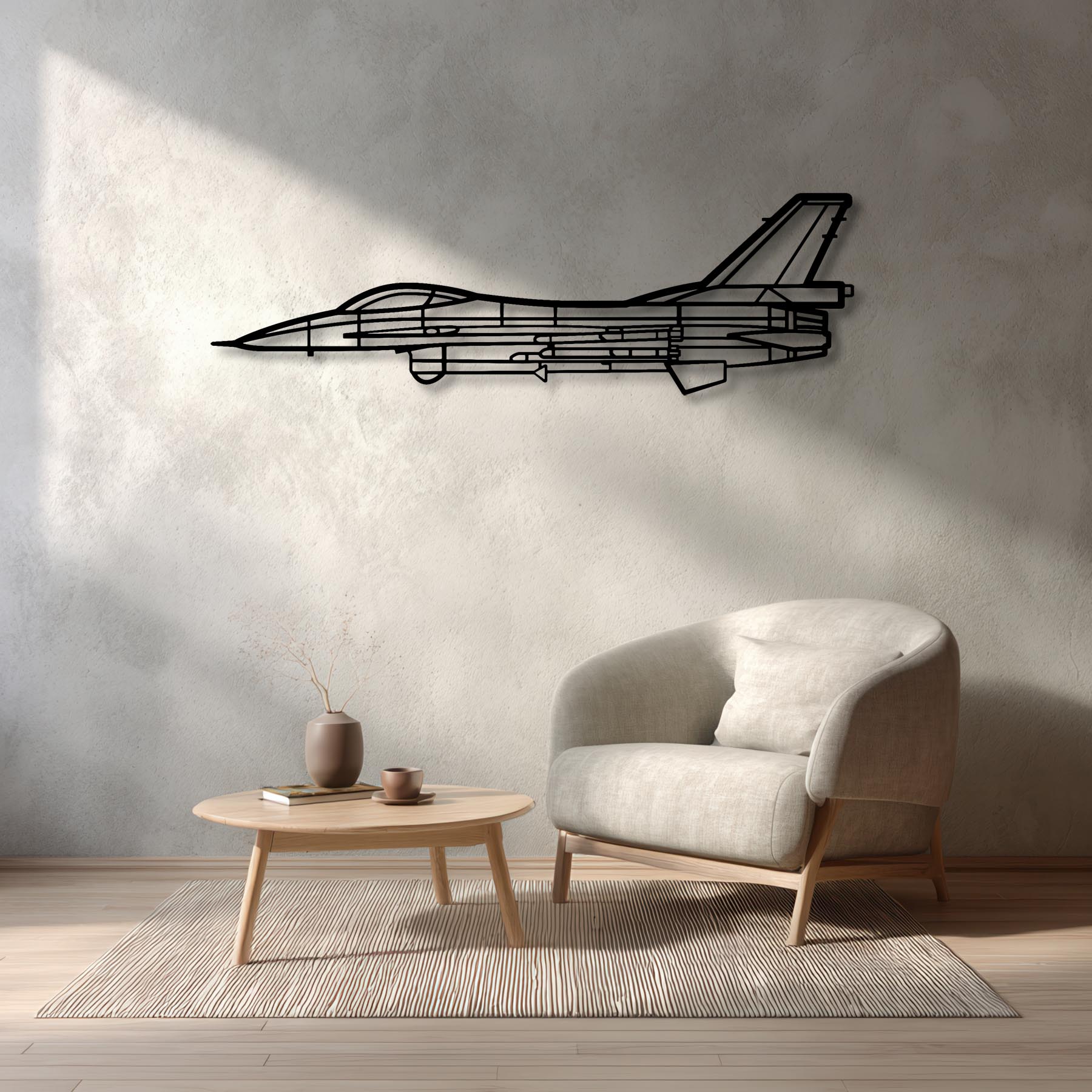 T-7 Red Hawk Metal Aircraft Wall Art - NCP0399