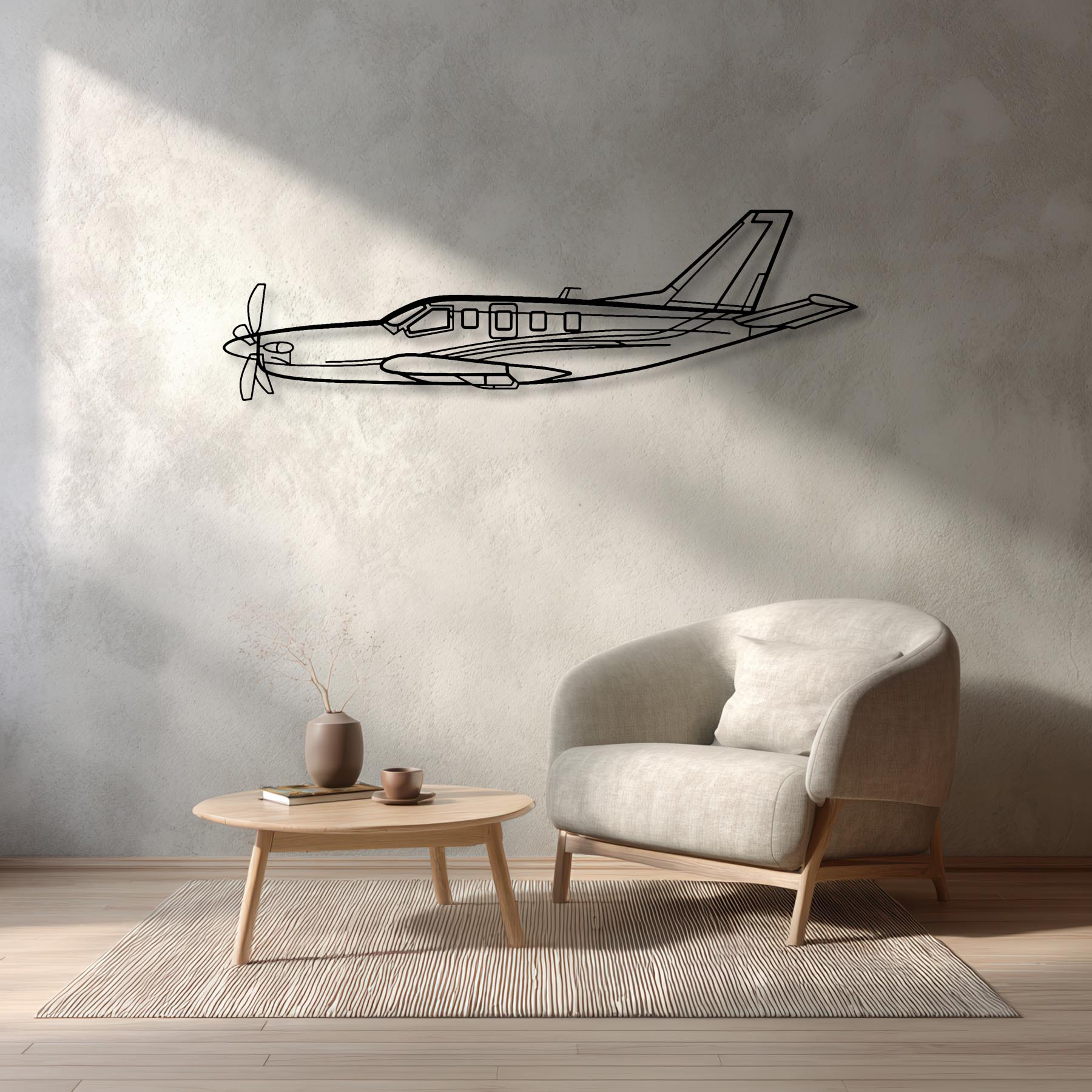 TBM Metal Aircraft Wall Art - NCP0143