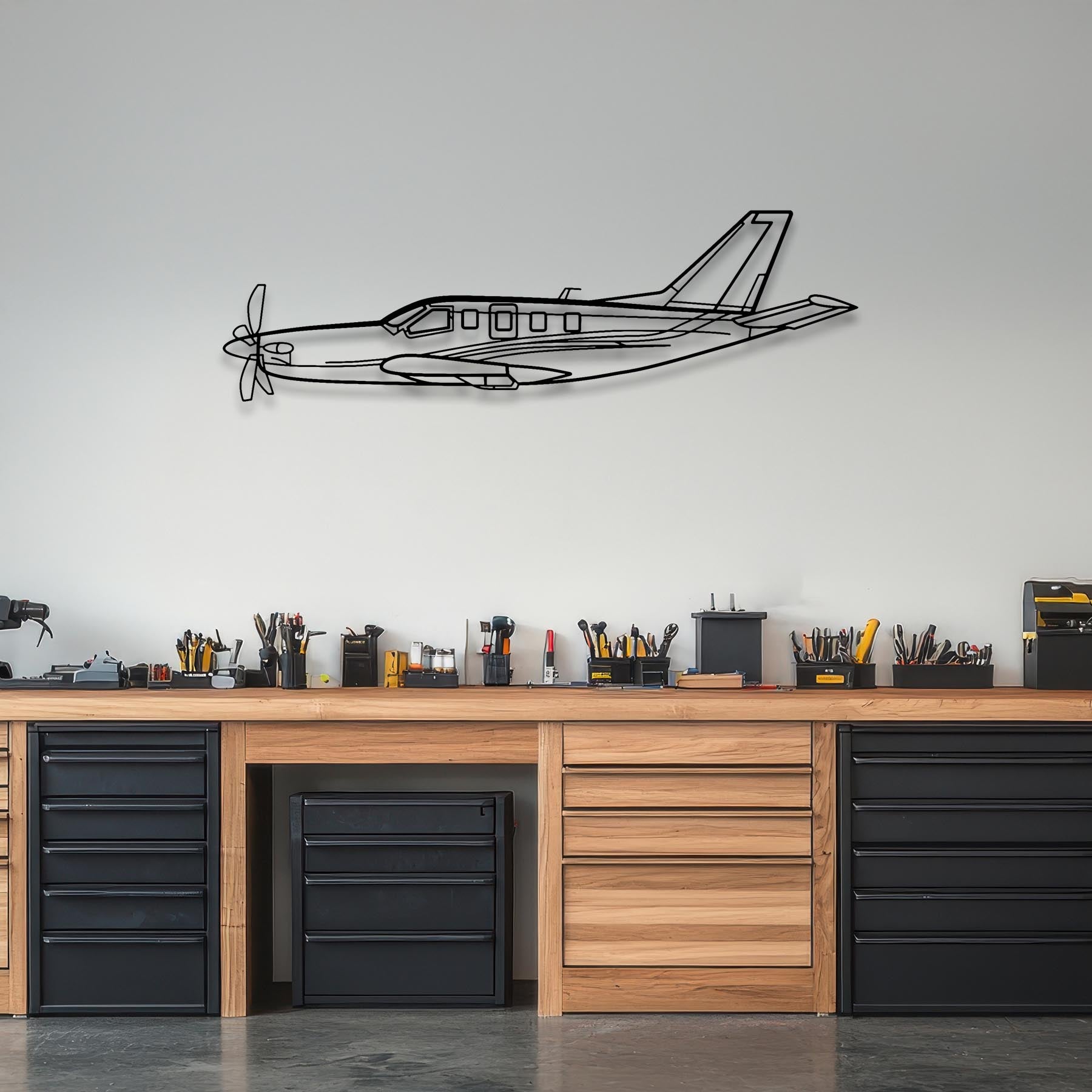 TBM Metal Aircraft Wall Art - NCP0143