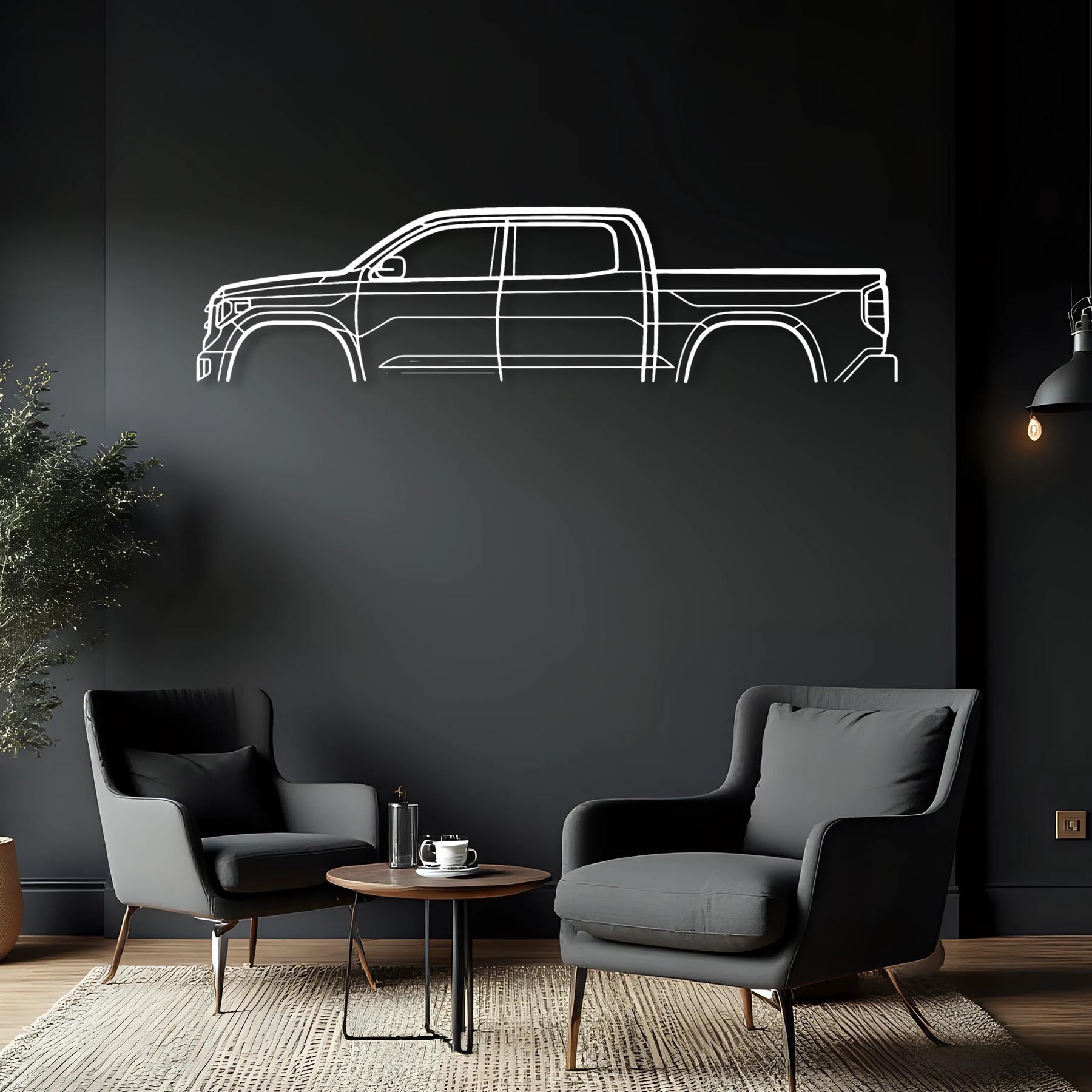 Tundra 1794 Edition 2016 Classic Silhouette Metal Wall Art