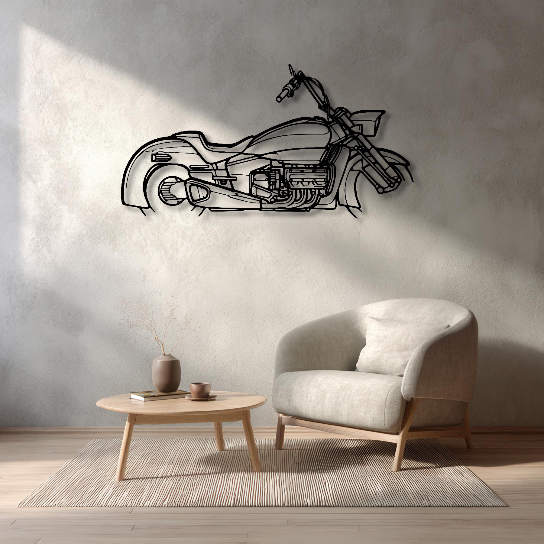 Valkyrie Rune 2004 Silhouette Metal Wall Art