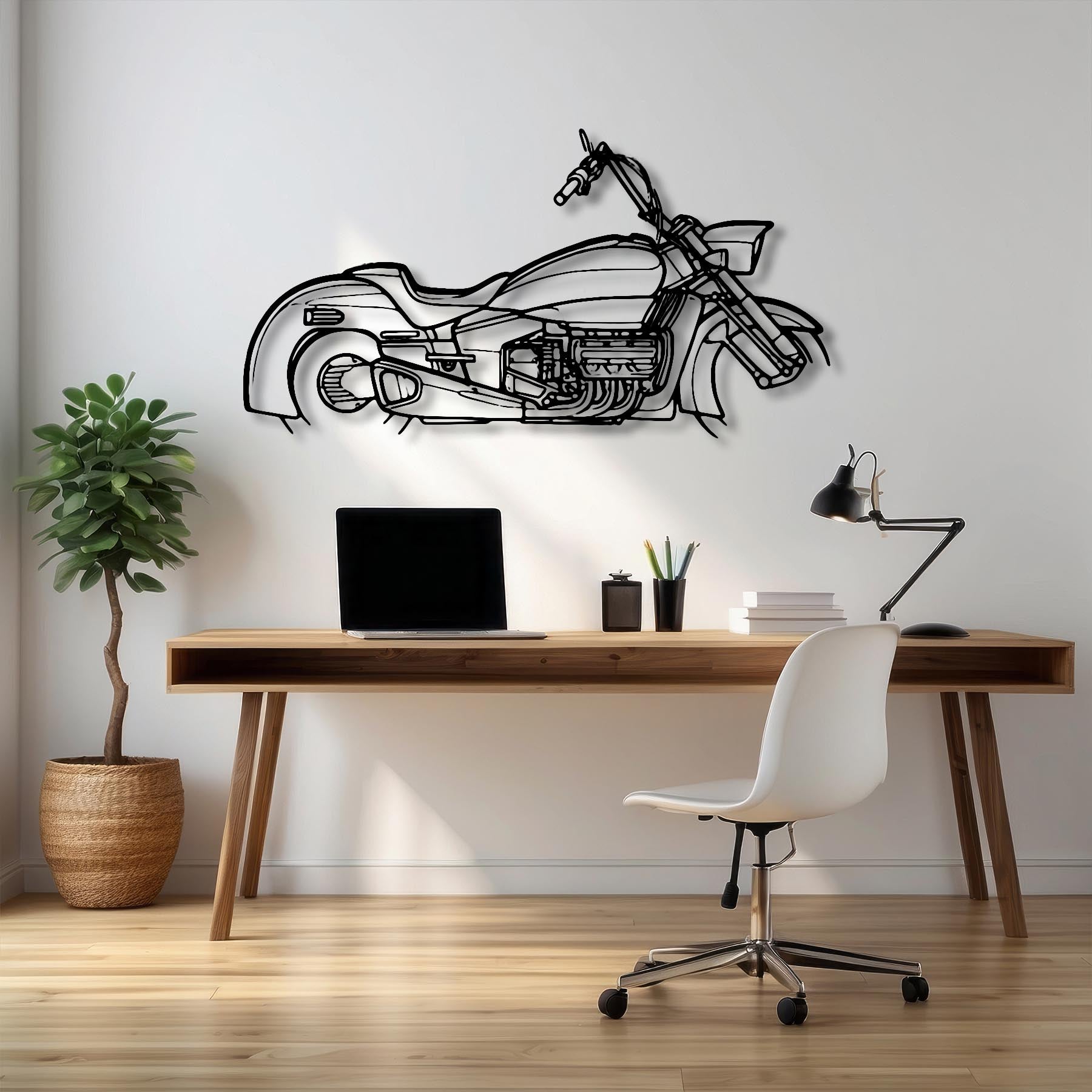 Valkyrie Rune 2004 Silhouette Metal Wall Art