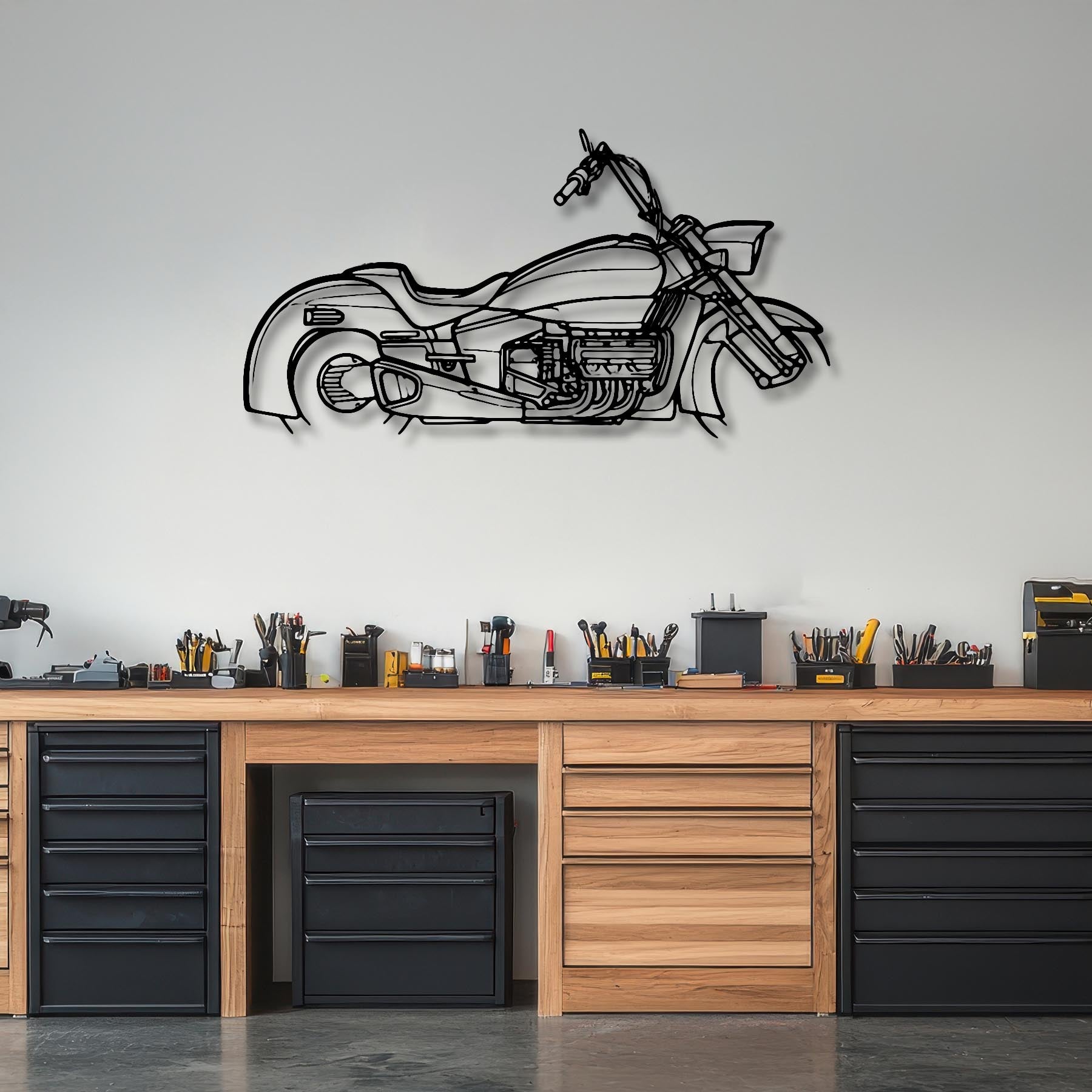 Valkyrie Rune 2004 Silhouette Metal Wall Art