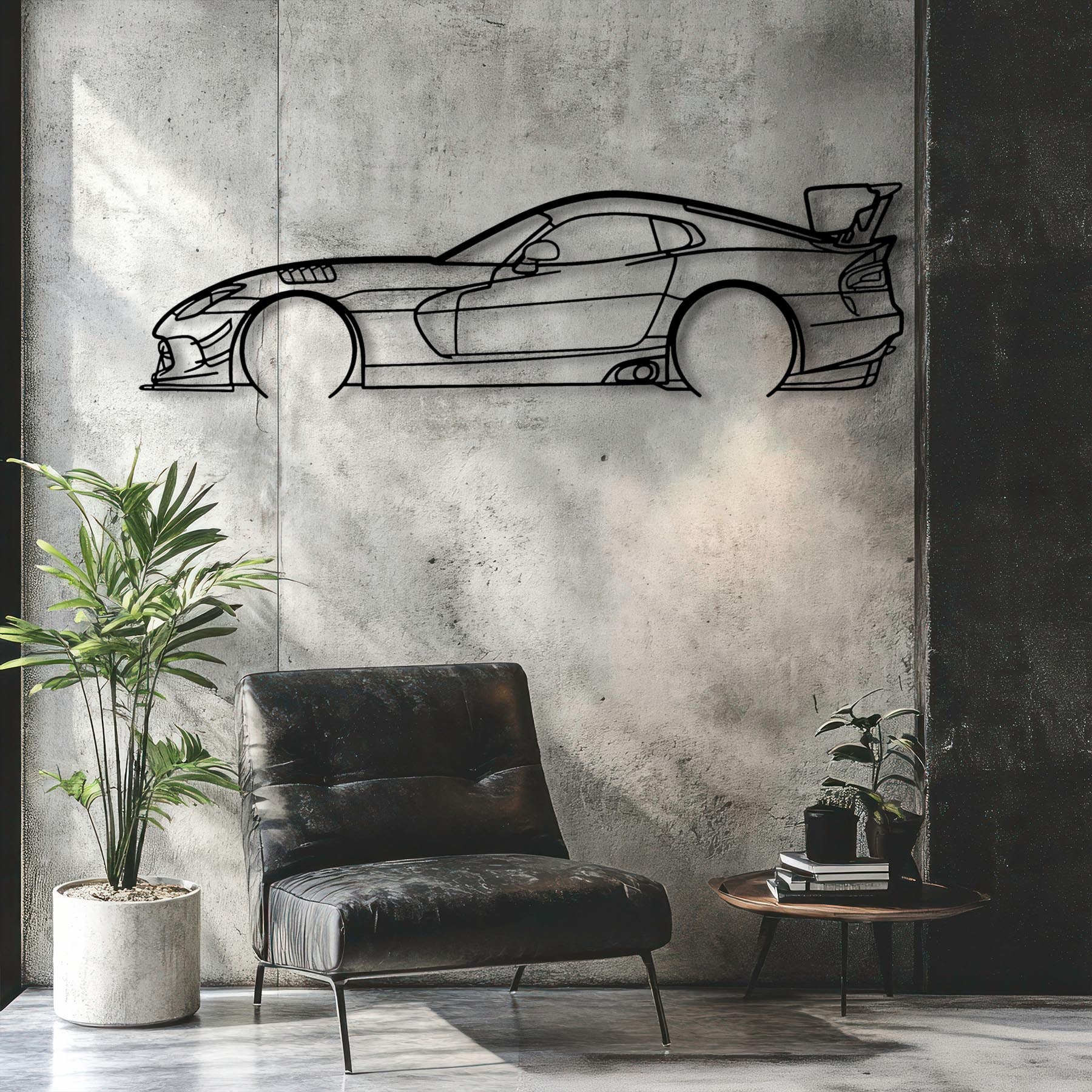 Viper ACR Gen 5 Detailed Silhouette Metal Wall Art