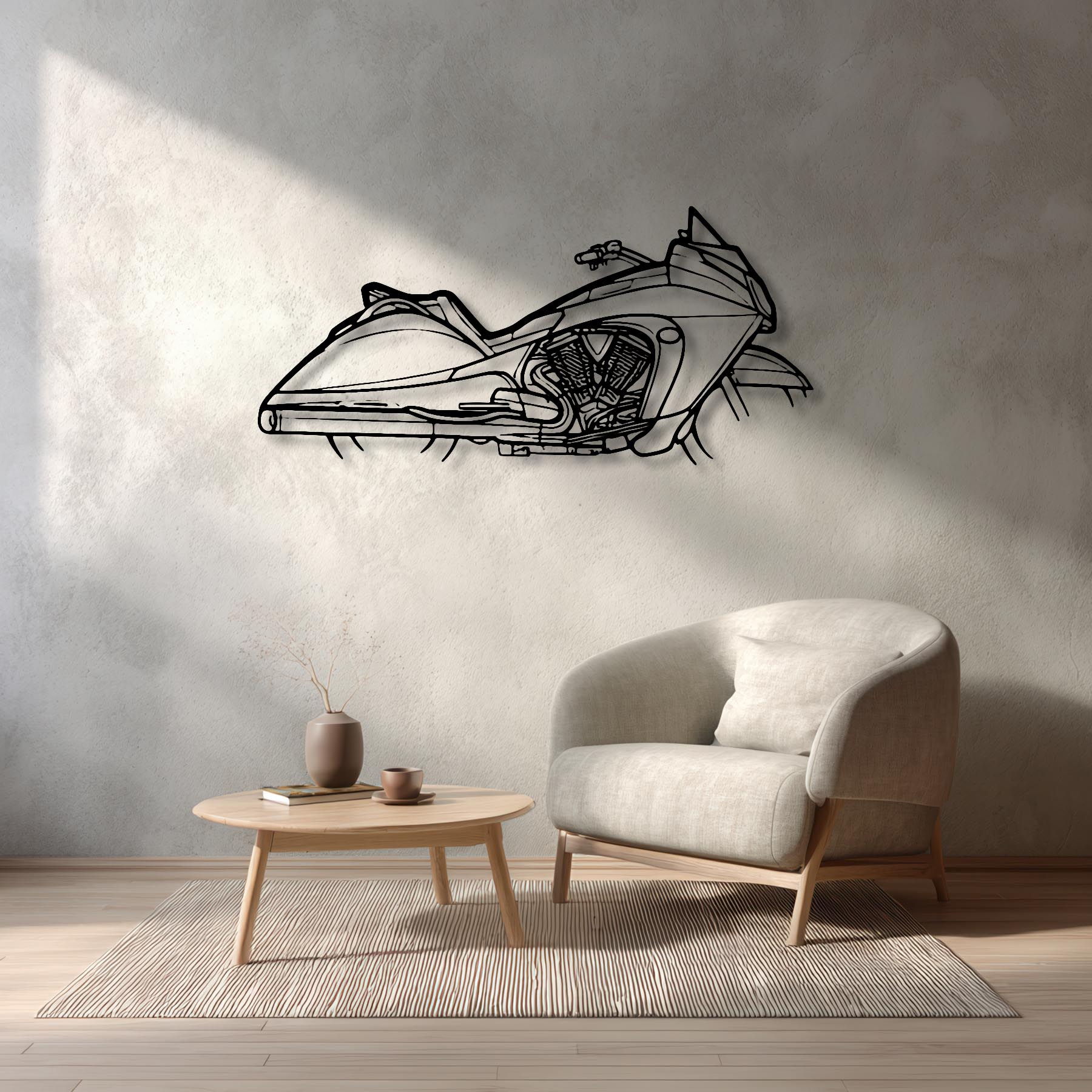 Vision 2010 Silhouette Metal Wall Art