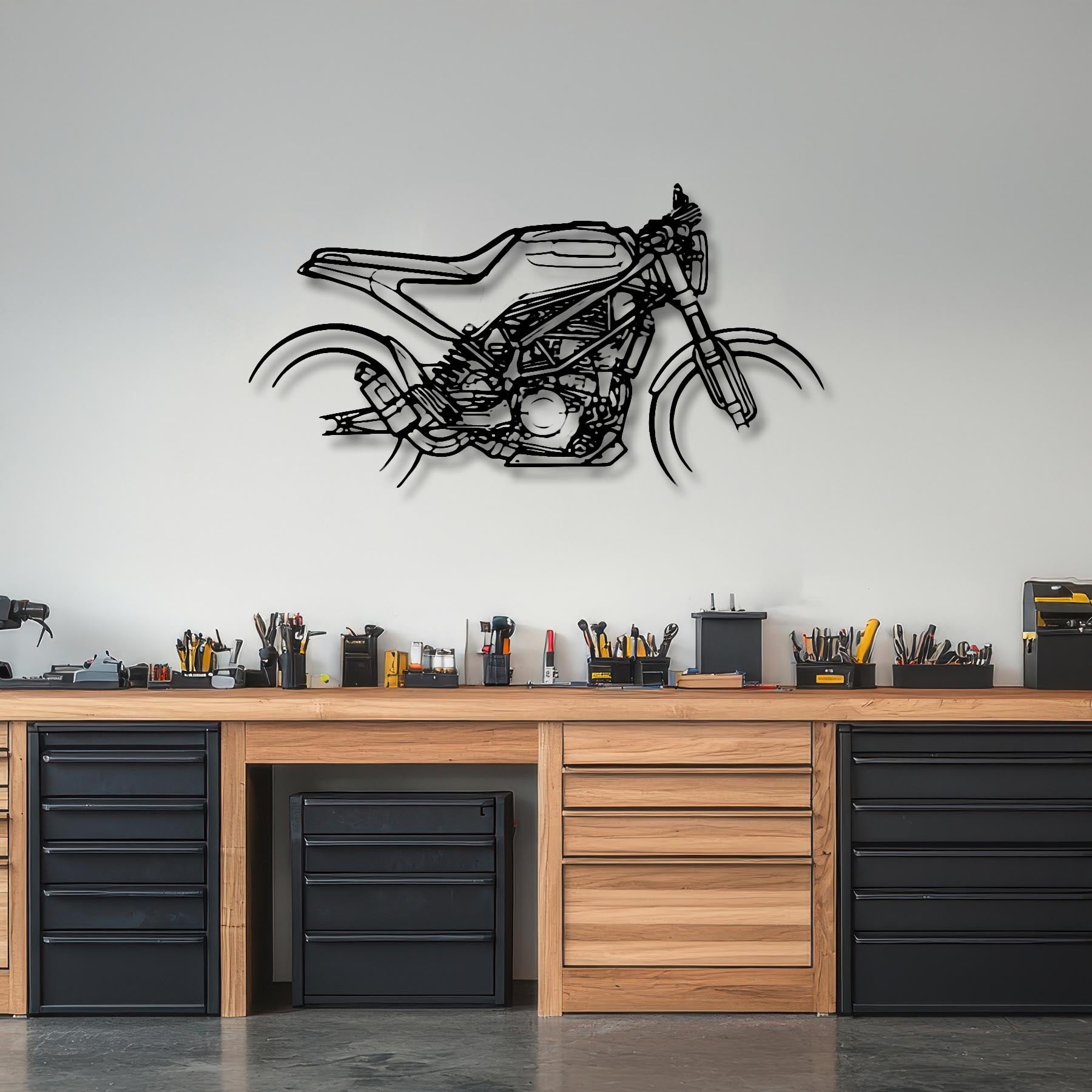 Vitpilen 401 Silhouette Metal Wall Art