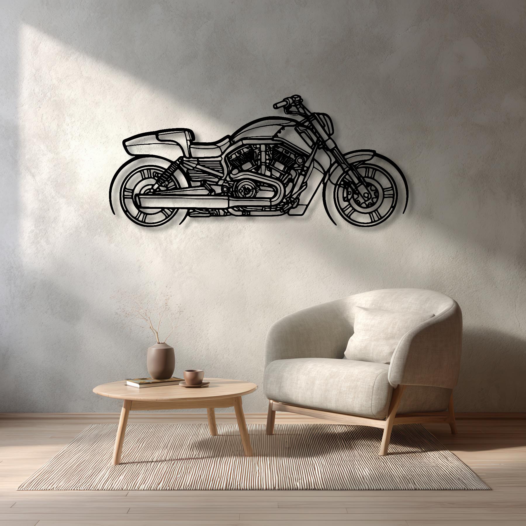 Vrod Muscle 2013 Silhouette Metal Wall Art