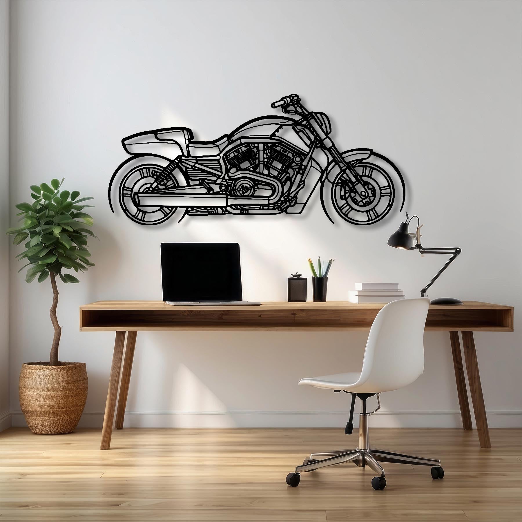 Vrod Muscle 2013 Silhouette Metal Wall Art
