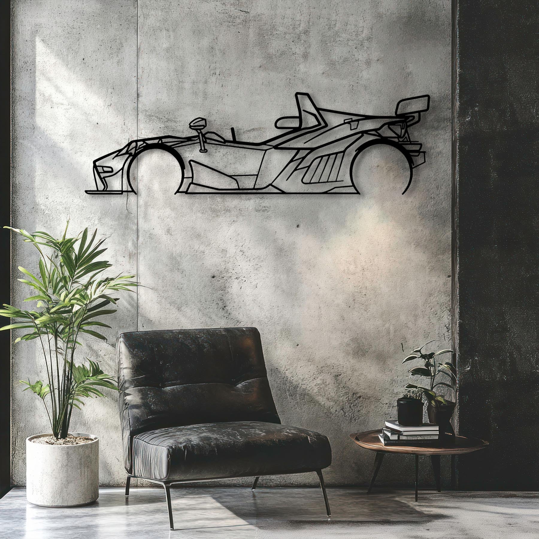 X-Bow Silhouette Metal Wall Art