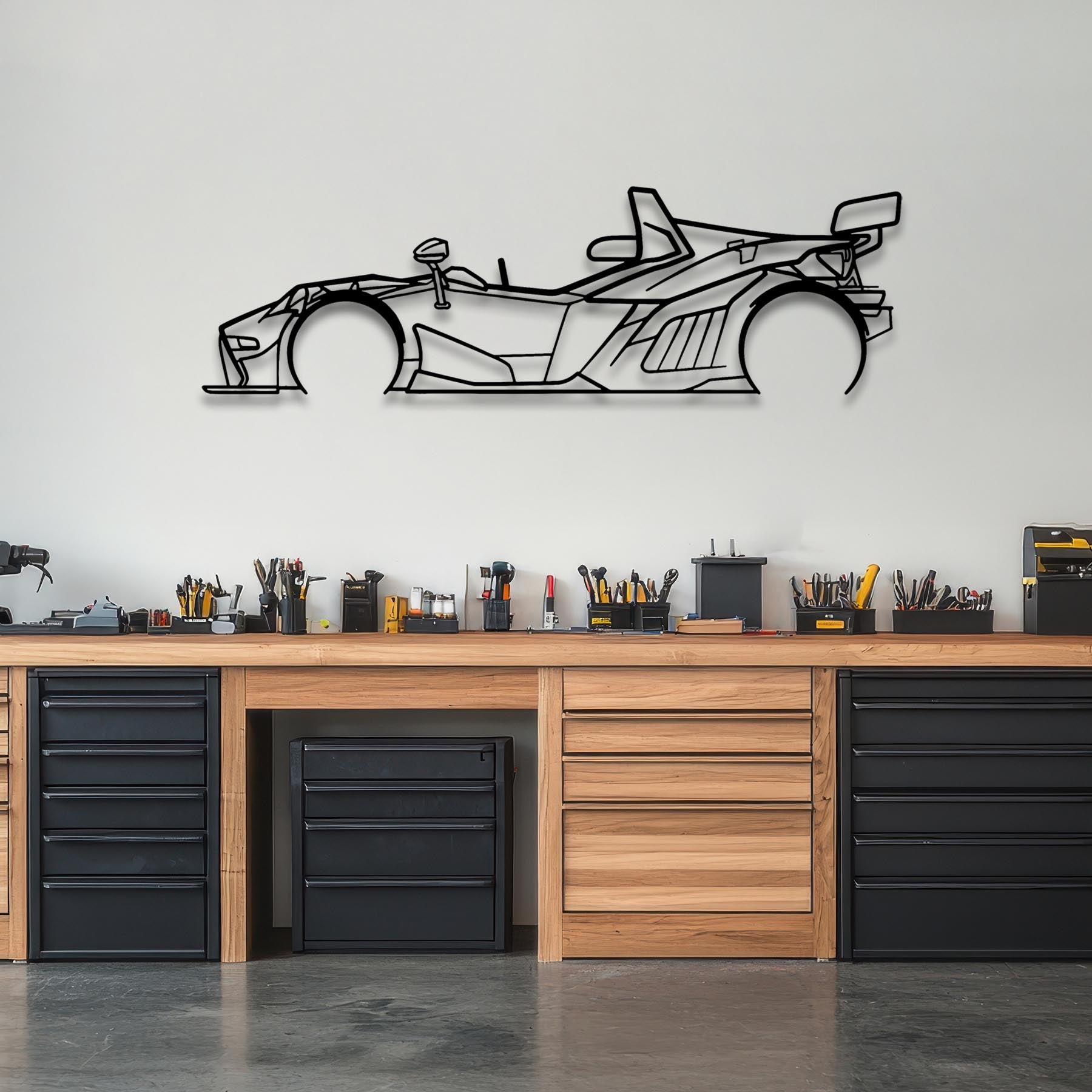 X-Bow Silhouette Metal Wall Art