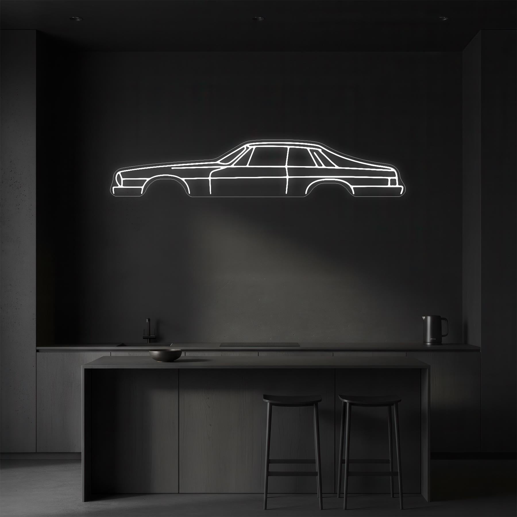 XJS 1983 Neon Silhouette