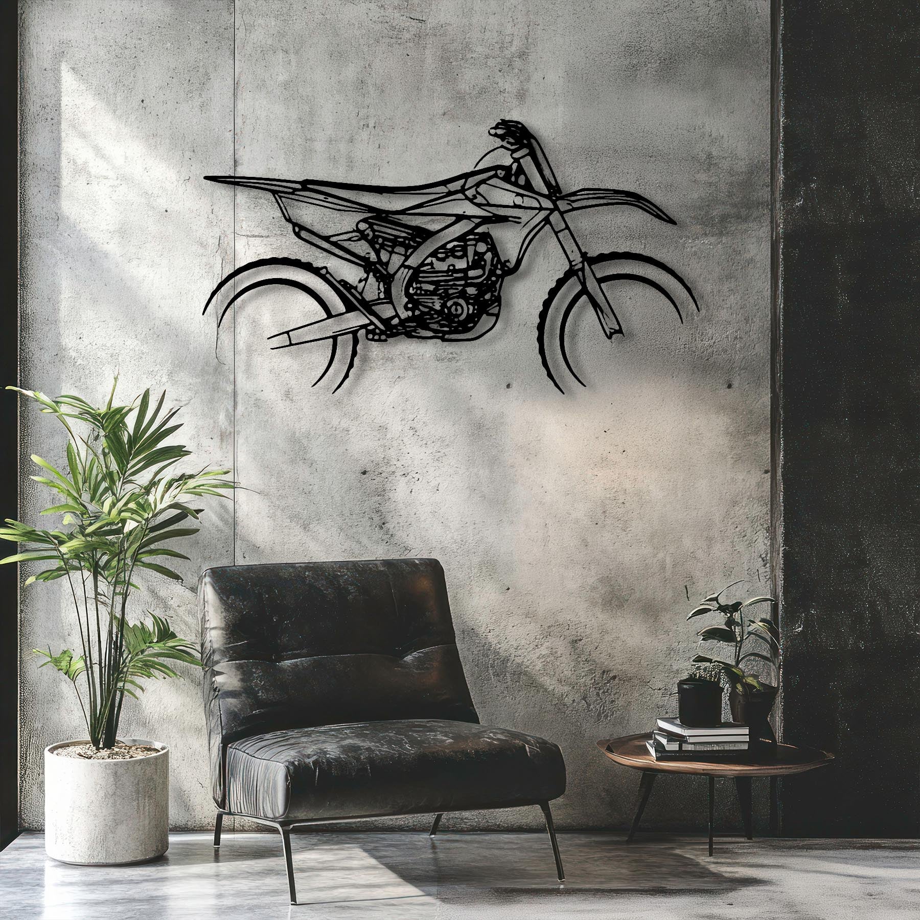 YZ-250-FX 2019 Silhouette Metal Wall Art