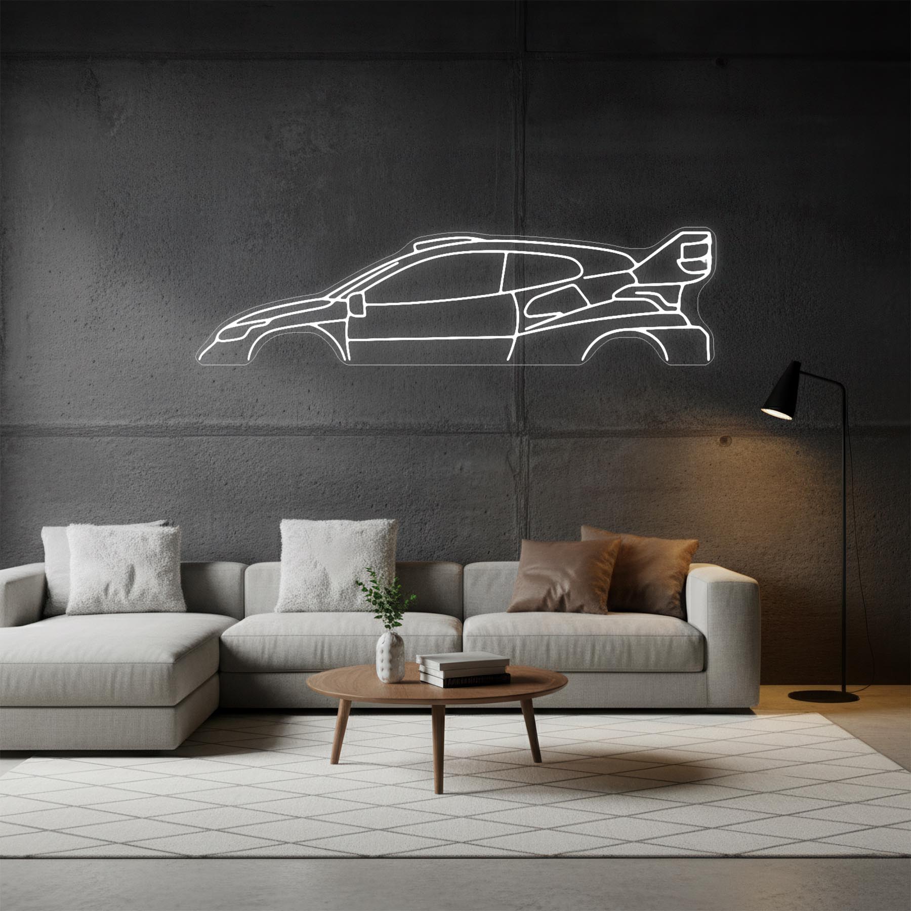 Yaris GR WRC Neon Silhouette