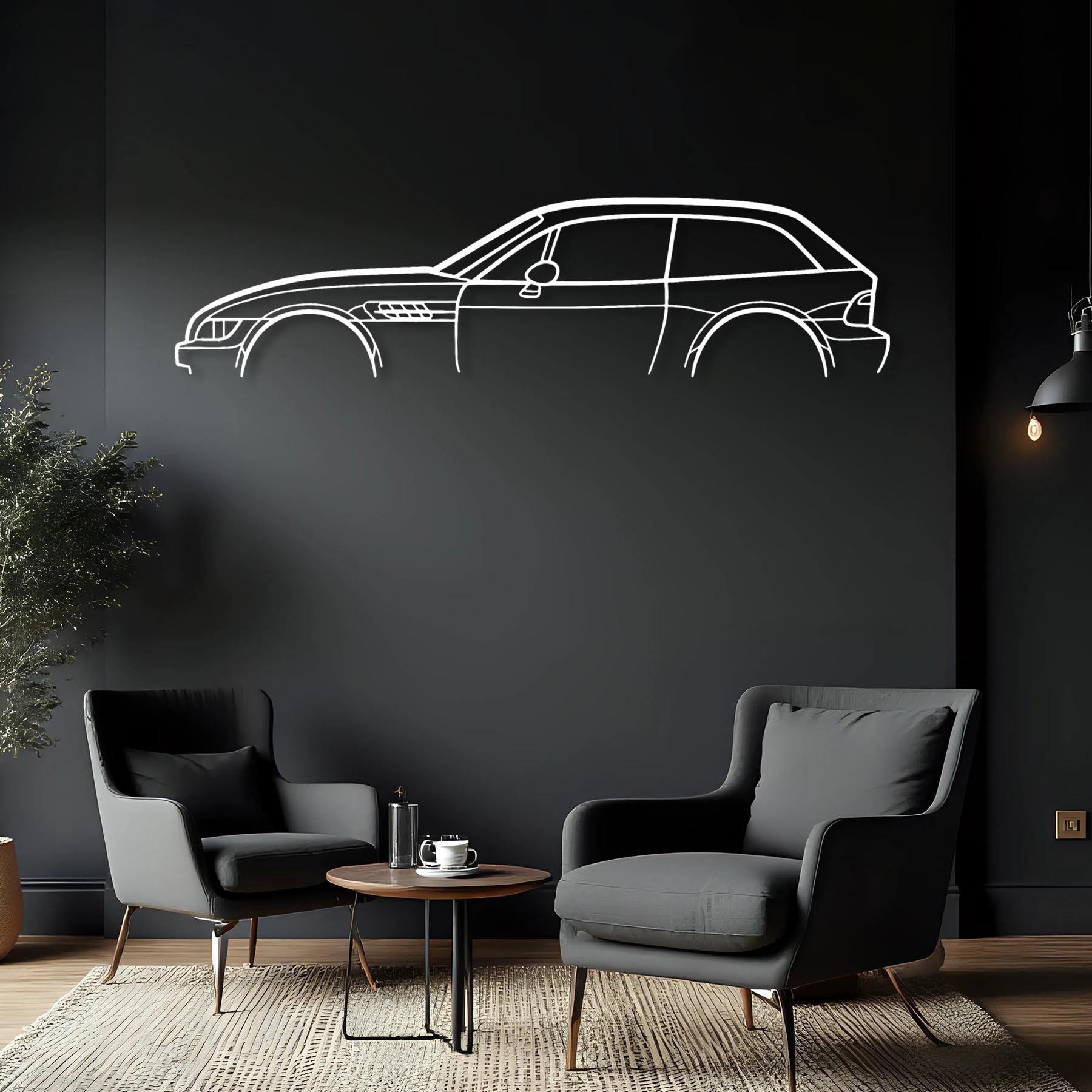 Z3 M Coupe Classic Metal Silhouette Wall Art