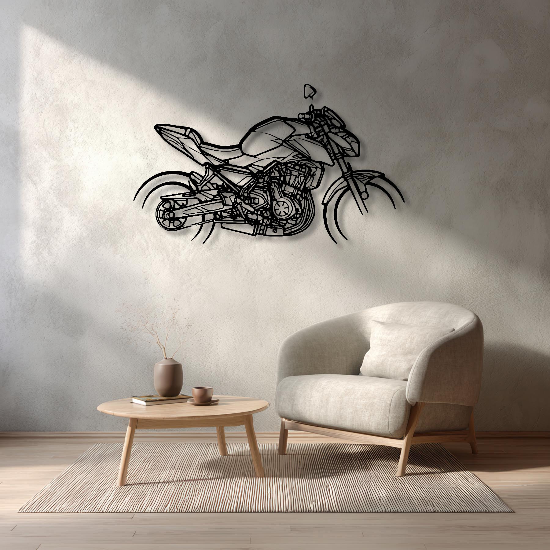 Z650 2019 Silhouette Metal Wall Art