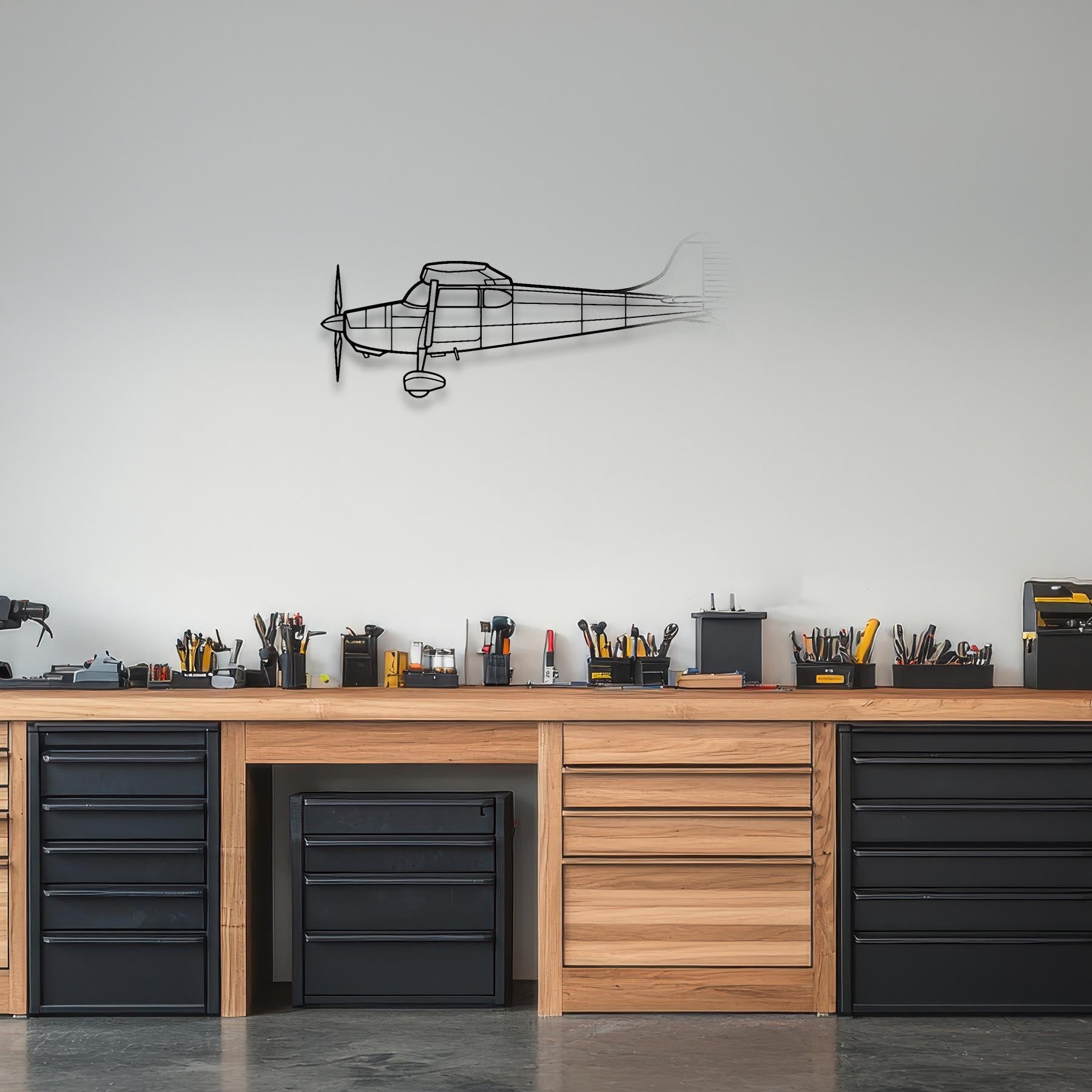 170B Metal Aircraft Wall Art - NCP0152