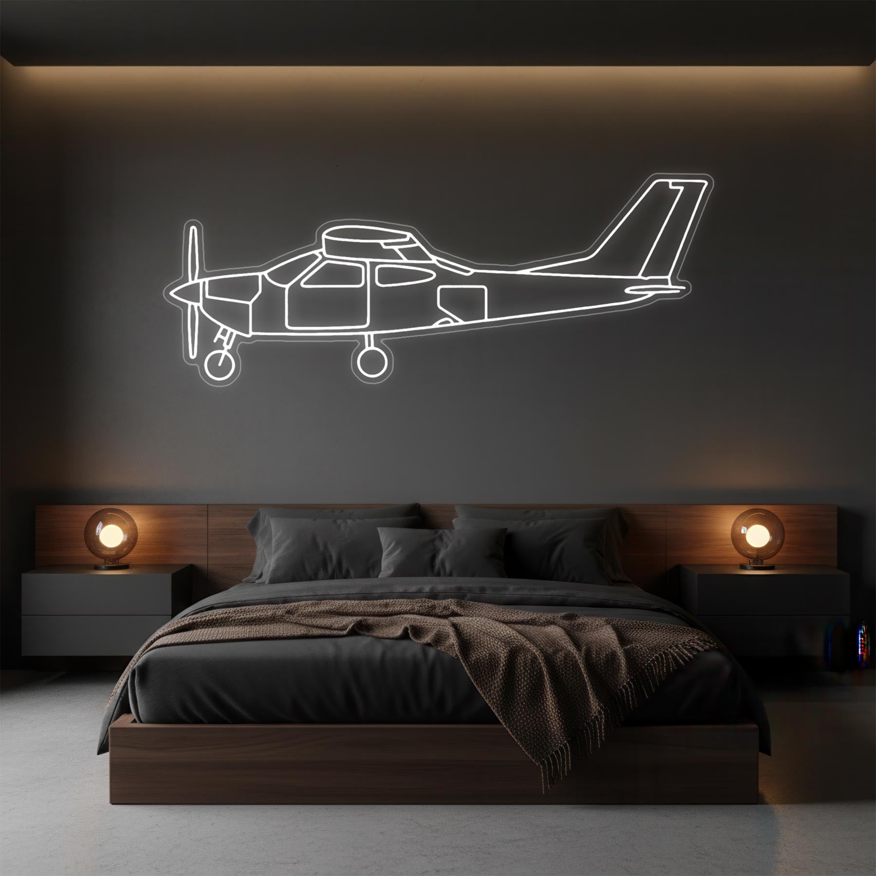 177 RG 1976 Neon Silhouette