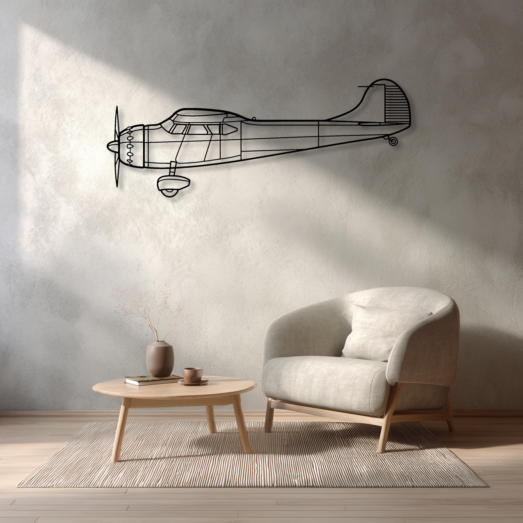 195 Metal Aircraft Wall Art - NCP0402