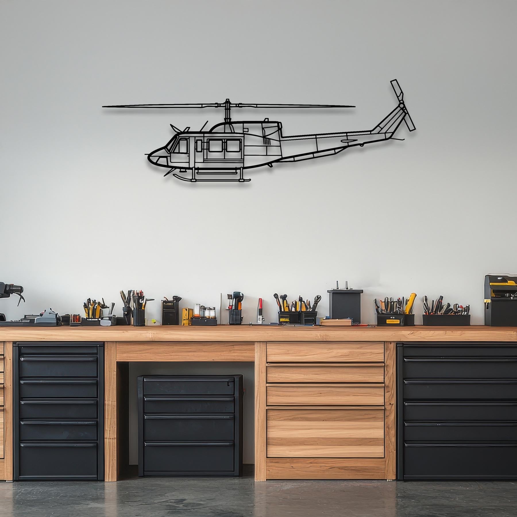 212 Sentry Metal Aircraft Wall Art - NCP0165