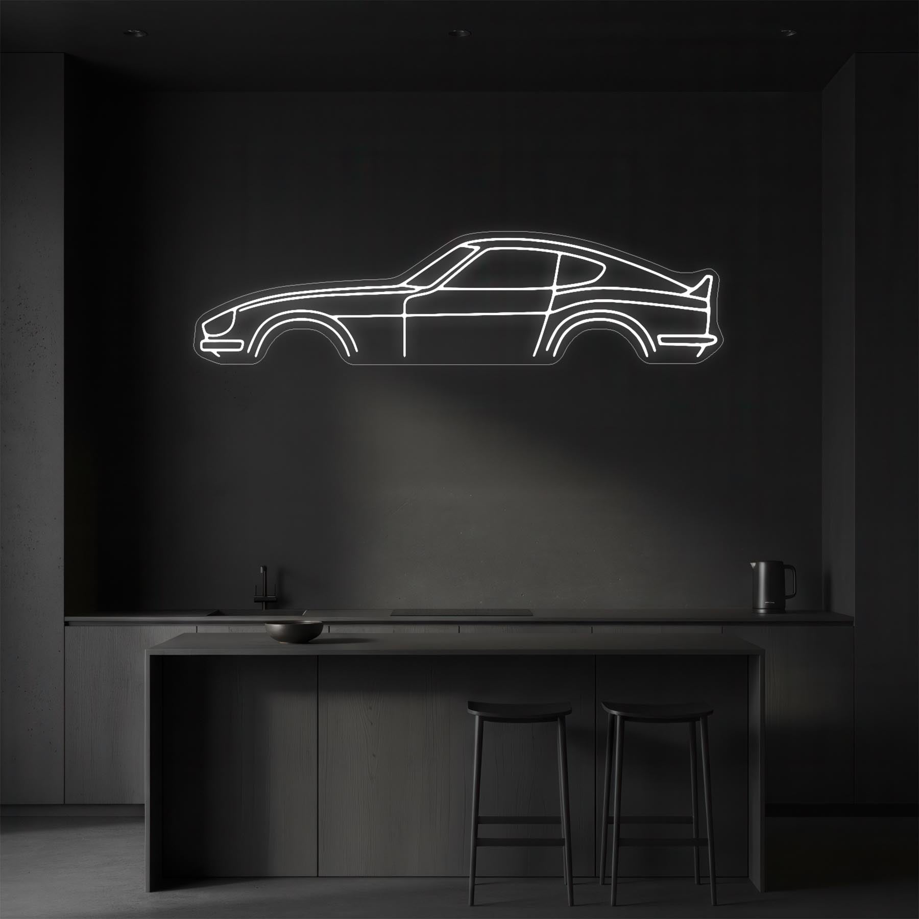 240Z Neon Silhouette