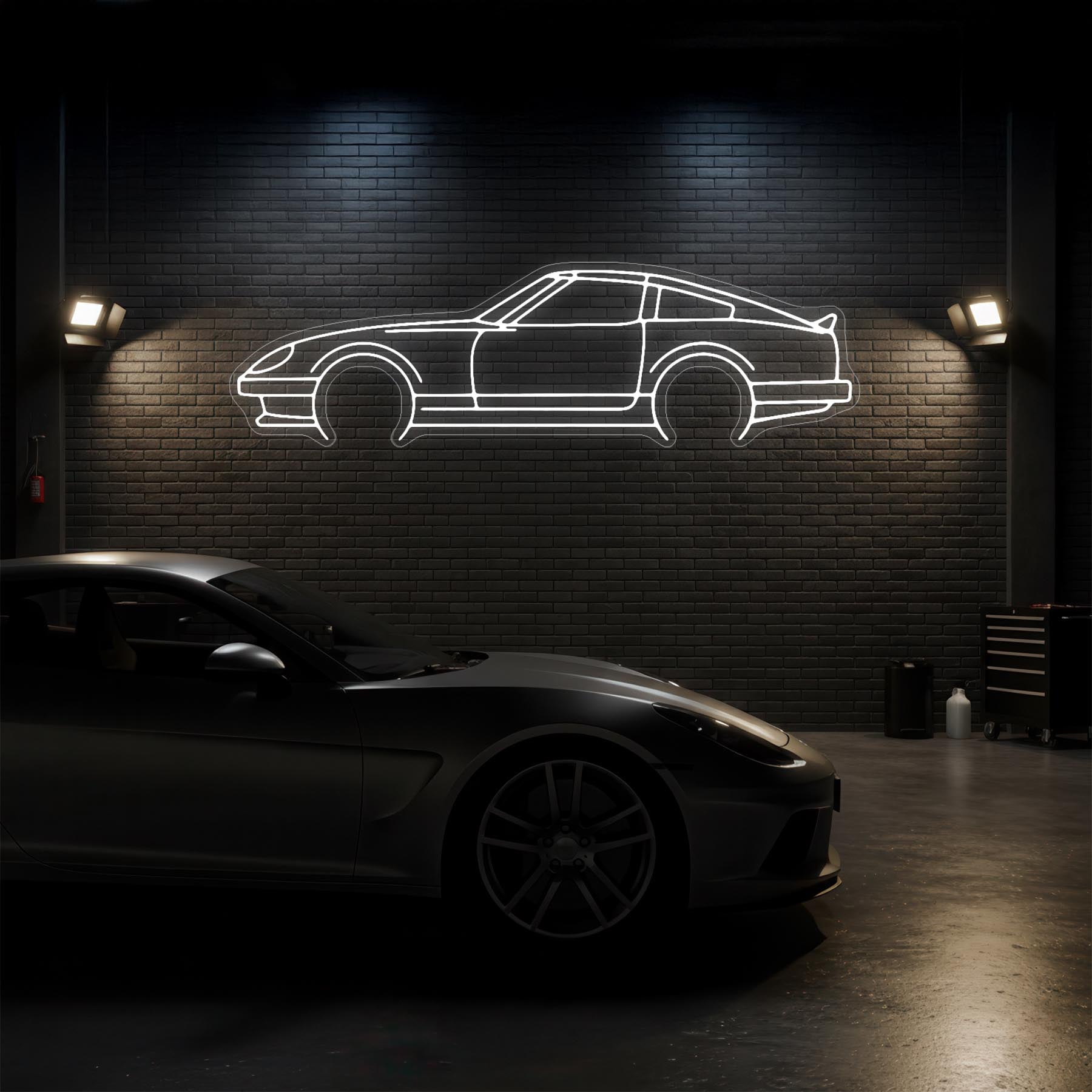 280ZX Neon Silhouette