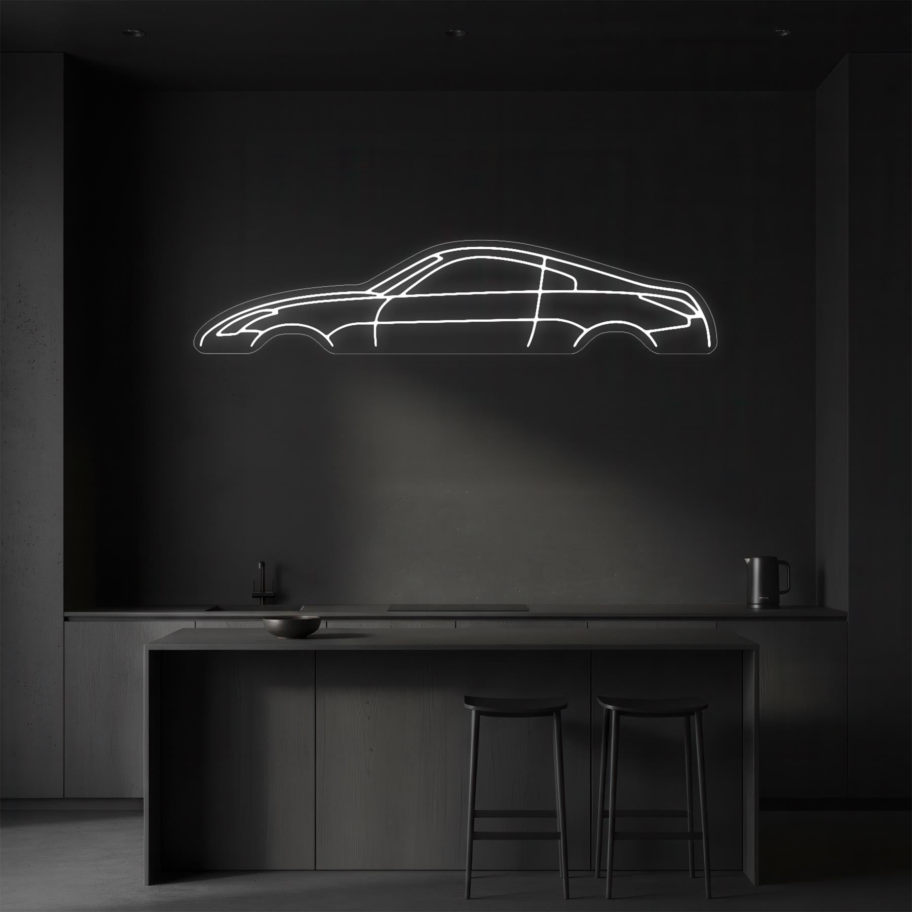 350Z Neon Silhouette