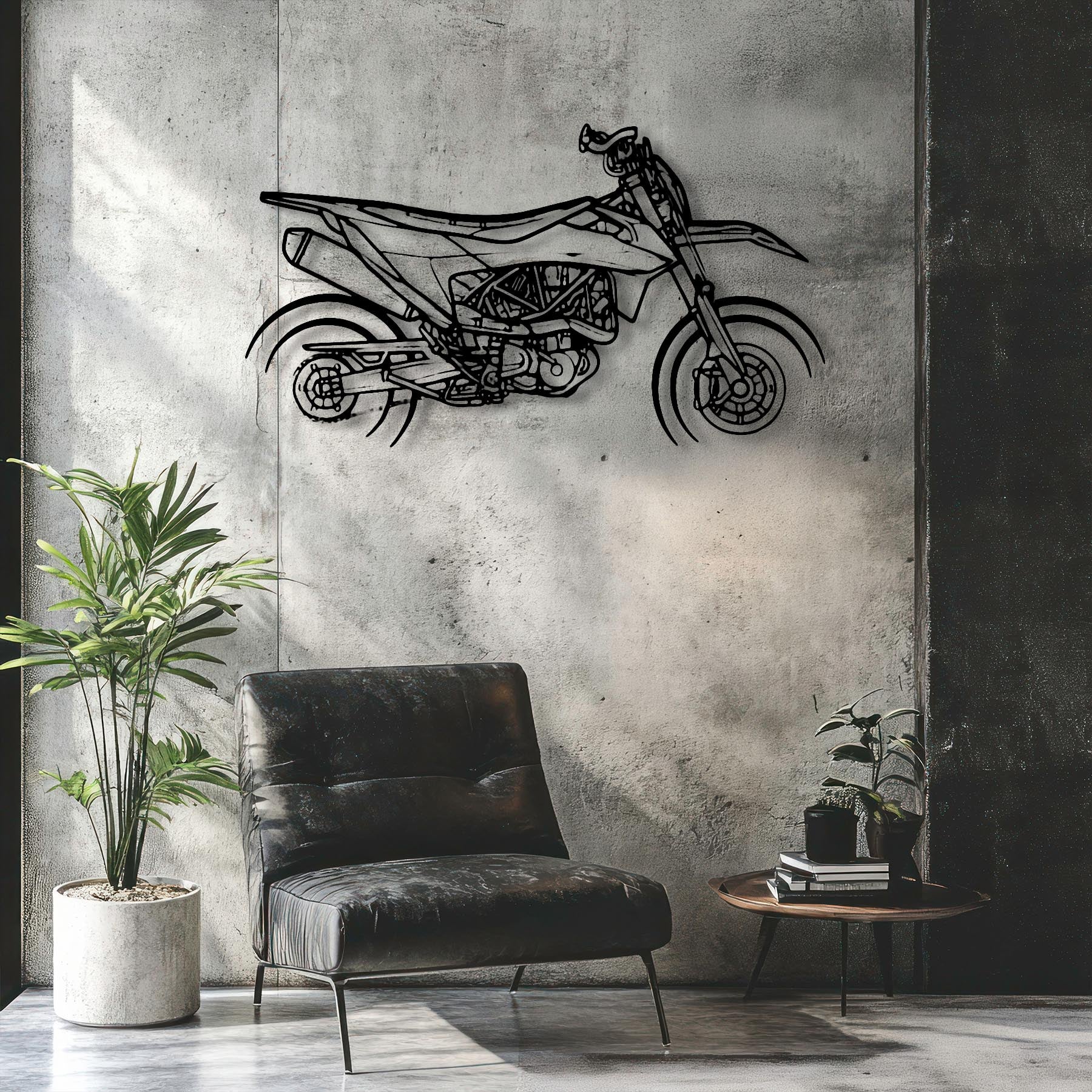 690 SMC R 2020 Silhouette Metal Wall Art