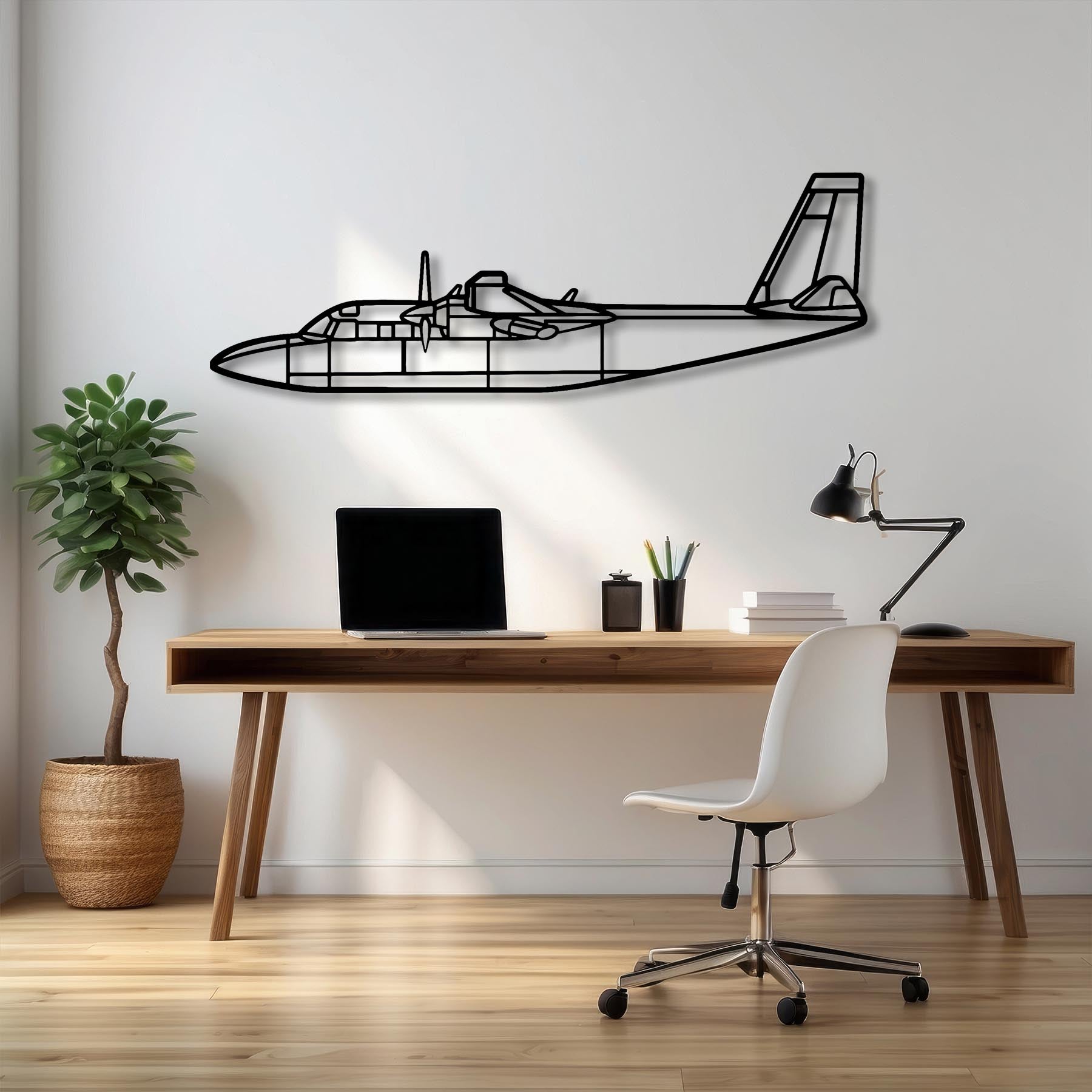 695A Metal Aircraft Wall Art - NCP0507