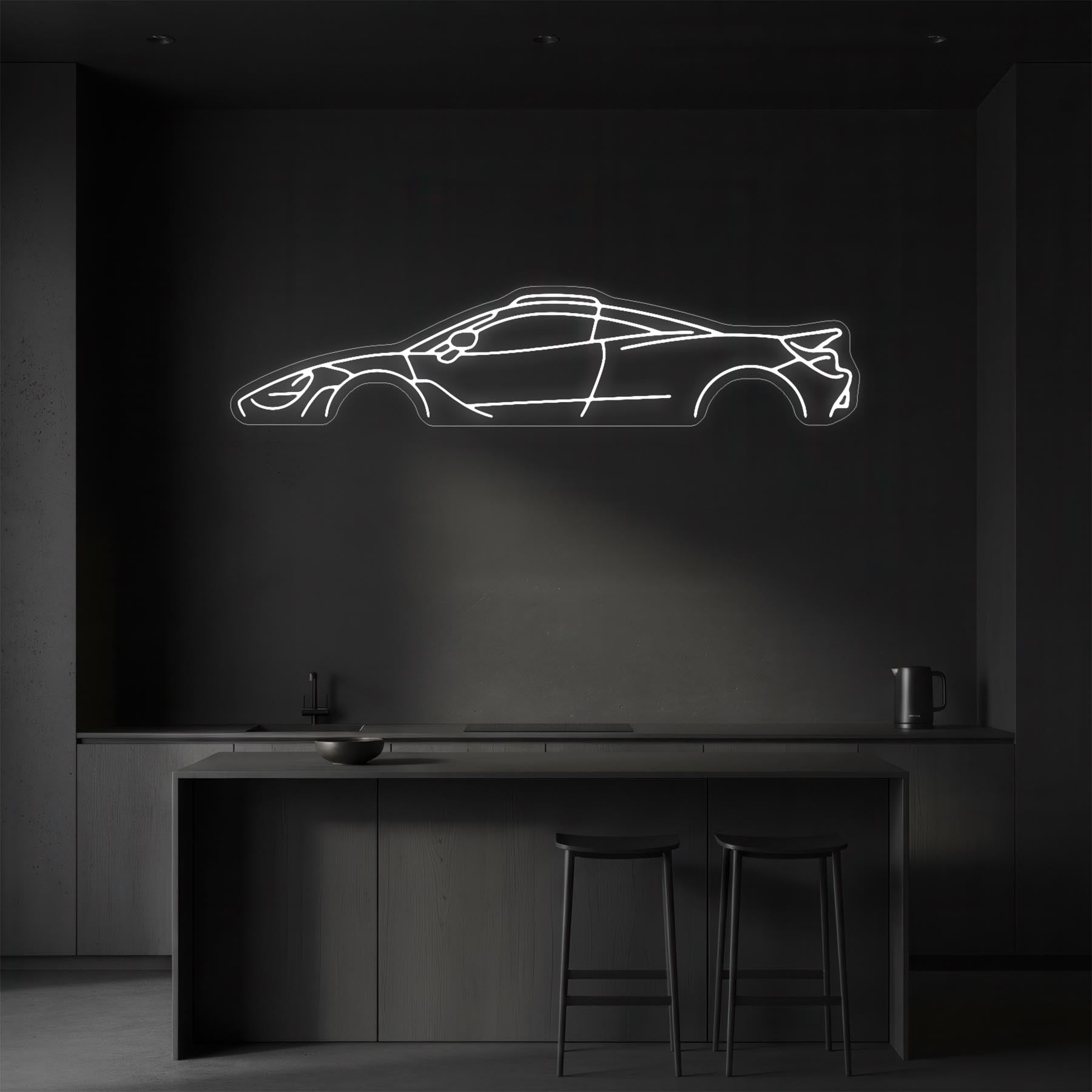 720S Neon Silhouette