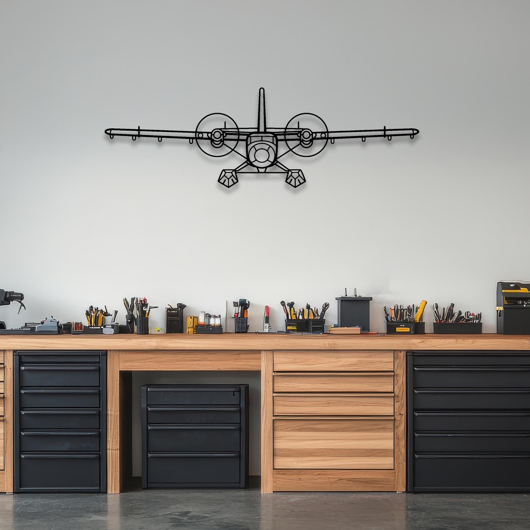 737 Metal Aircraft Wall Art - NCP0006