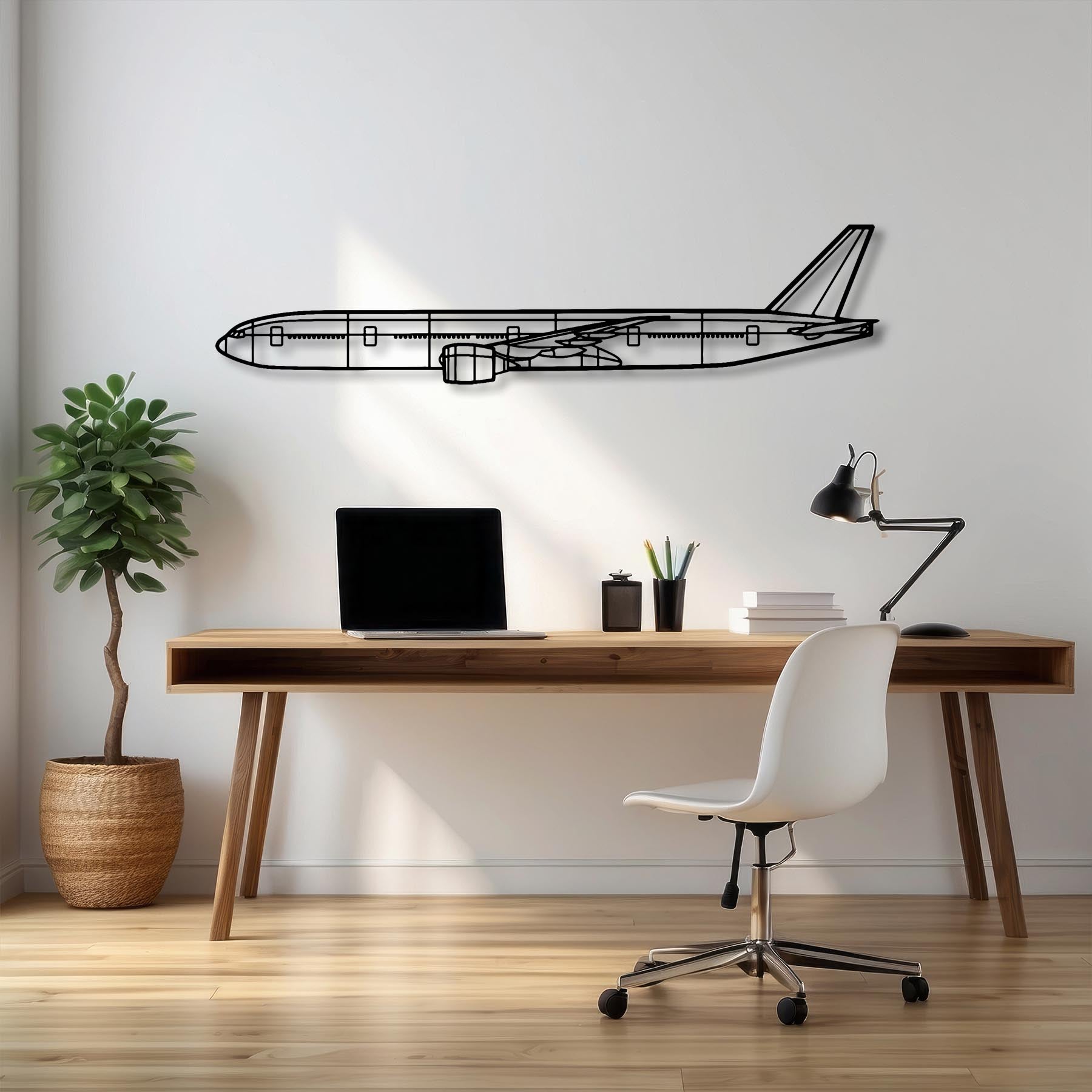 777-300ER Metal Aircraft Wall Art - NCP0012