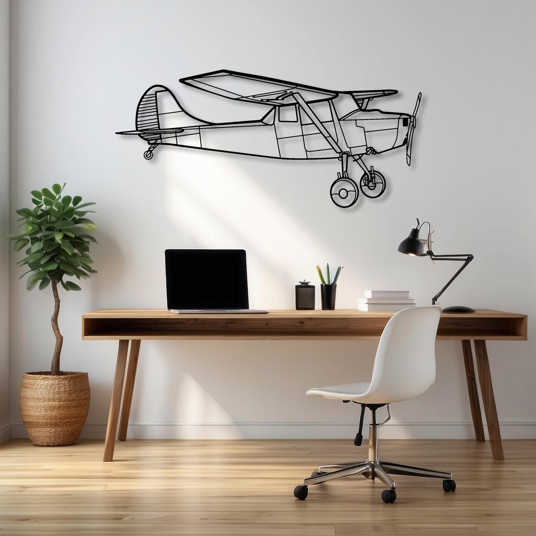787 Angle Metal Aircraft Wall Art - NCP0013
