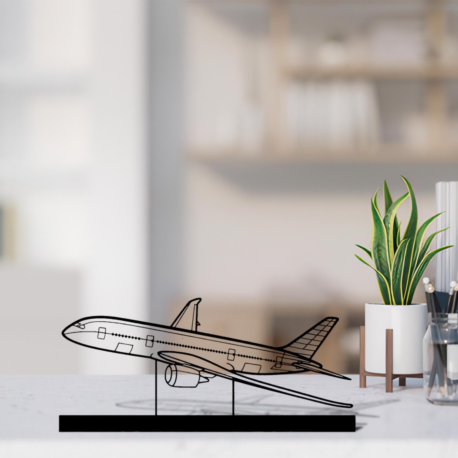 787 Silhouette Metal Art Stand
