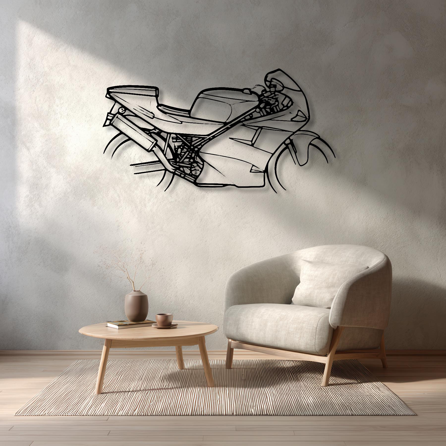 888 1992 Silhouette Metal Wall Art