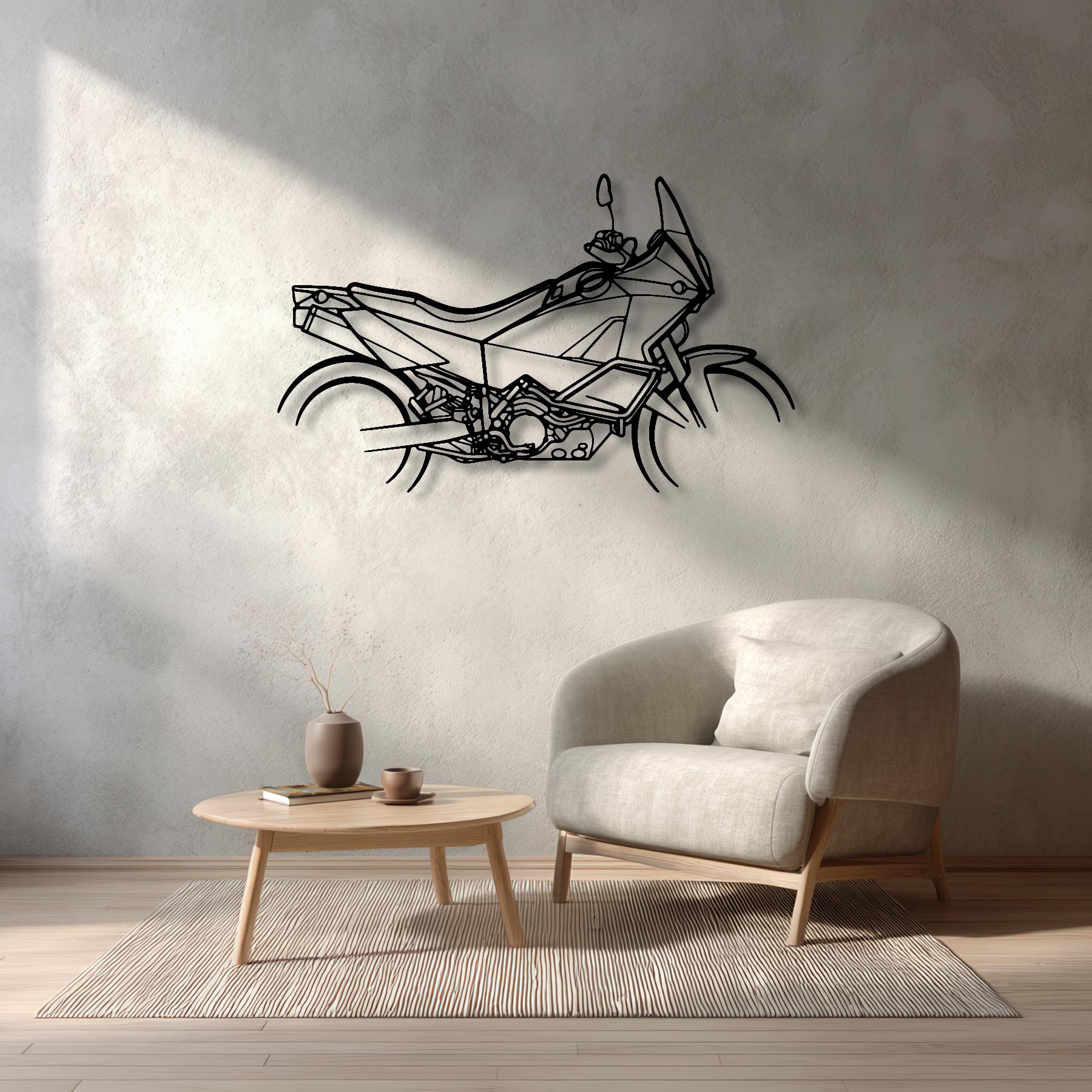 990 Silhouette Metal Wall Art