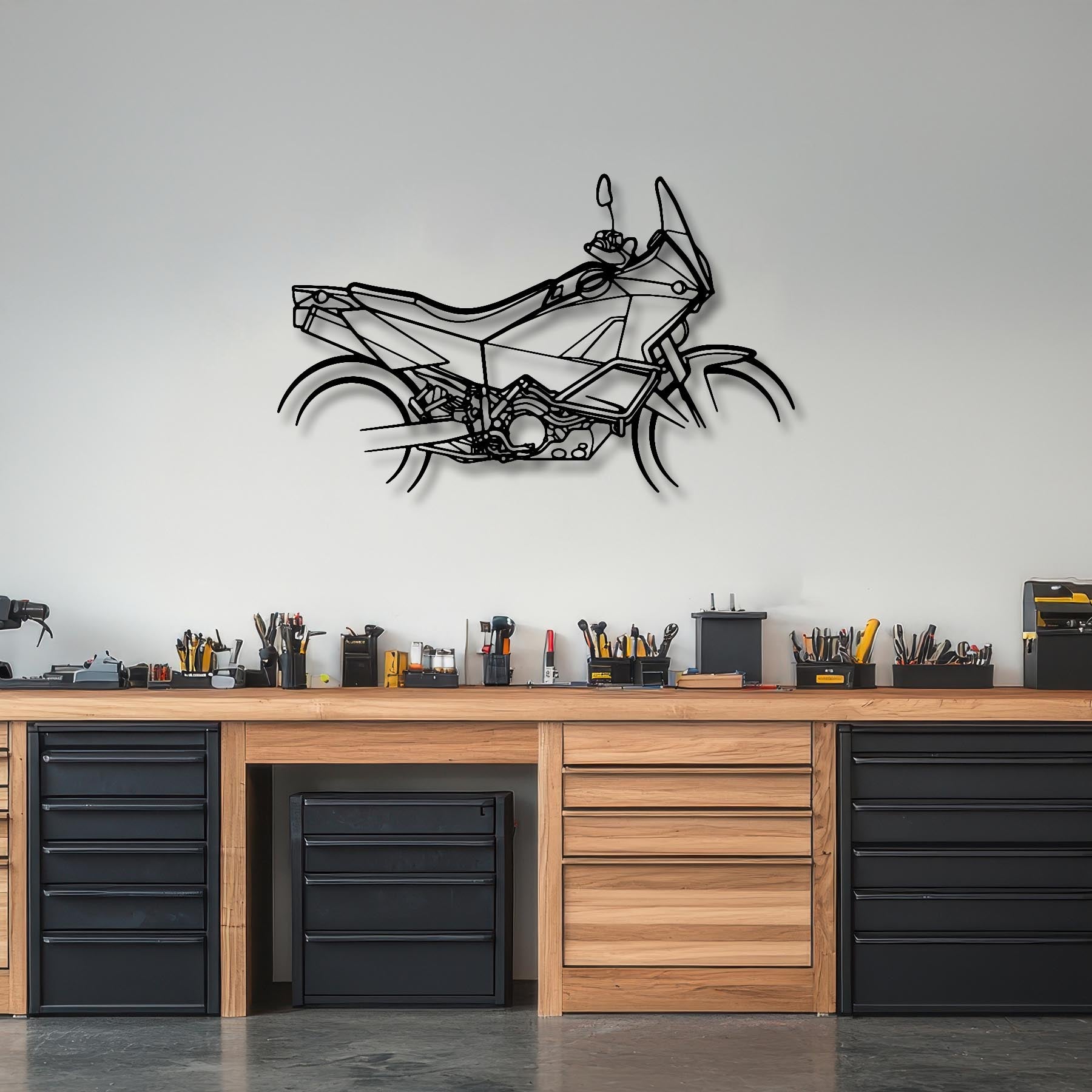 990 Silhouette Metal Wall Art