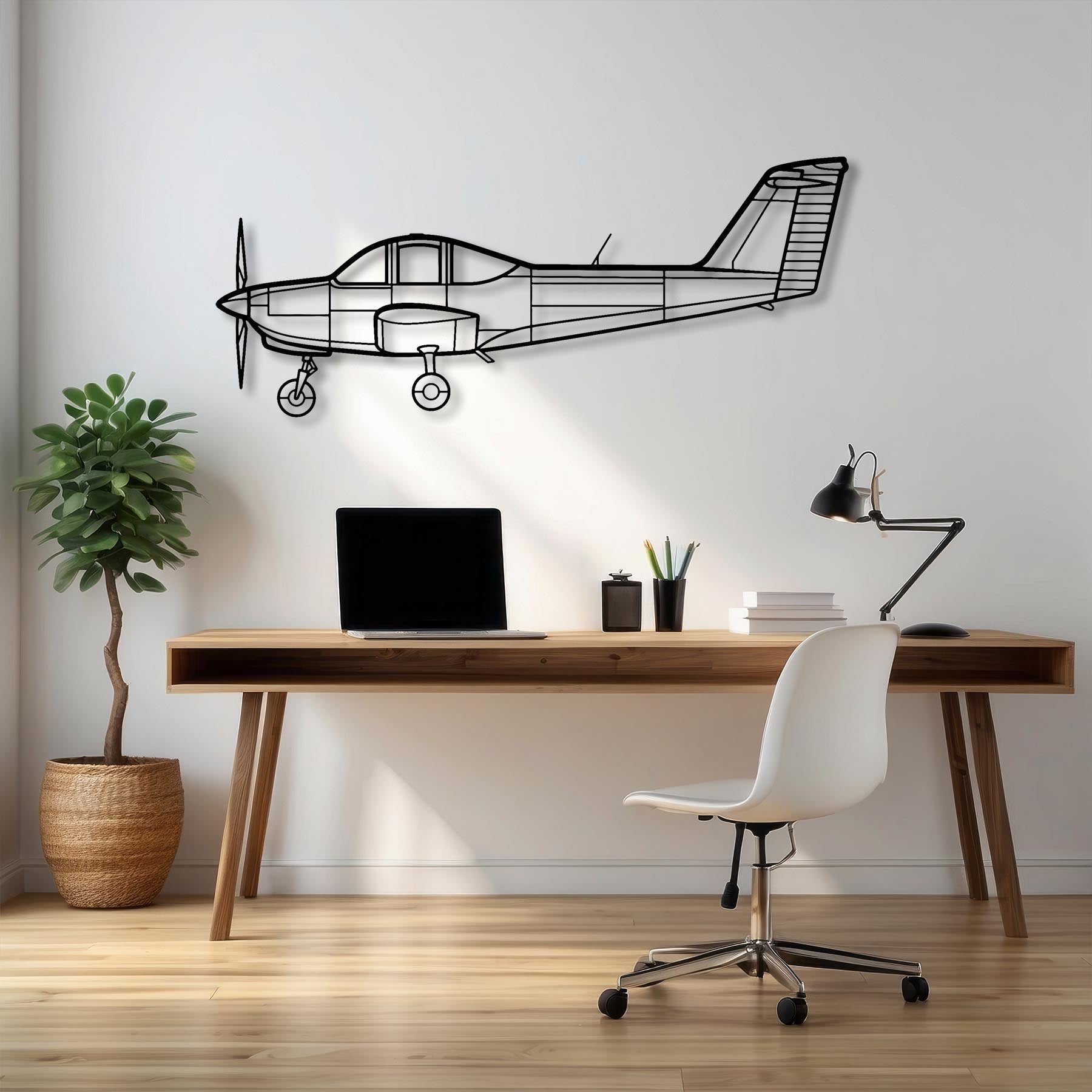 A350 Metal Aircraft Wall Art - NCP0020
