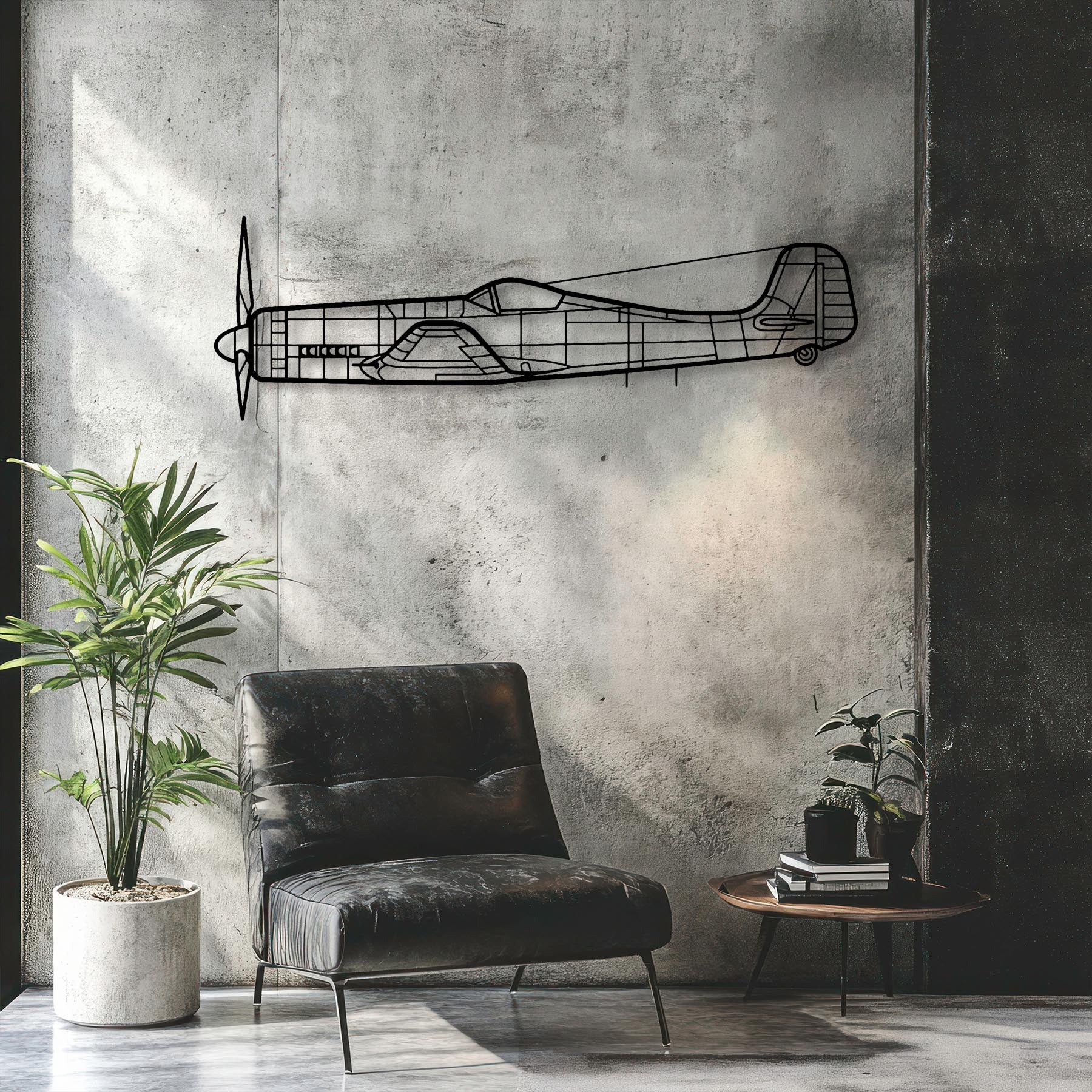 AA-1C Lynx Metal Aircraft Wall Art - NCP0515