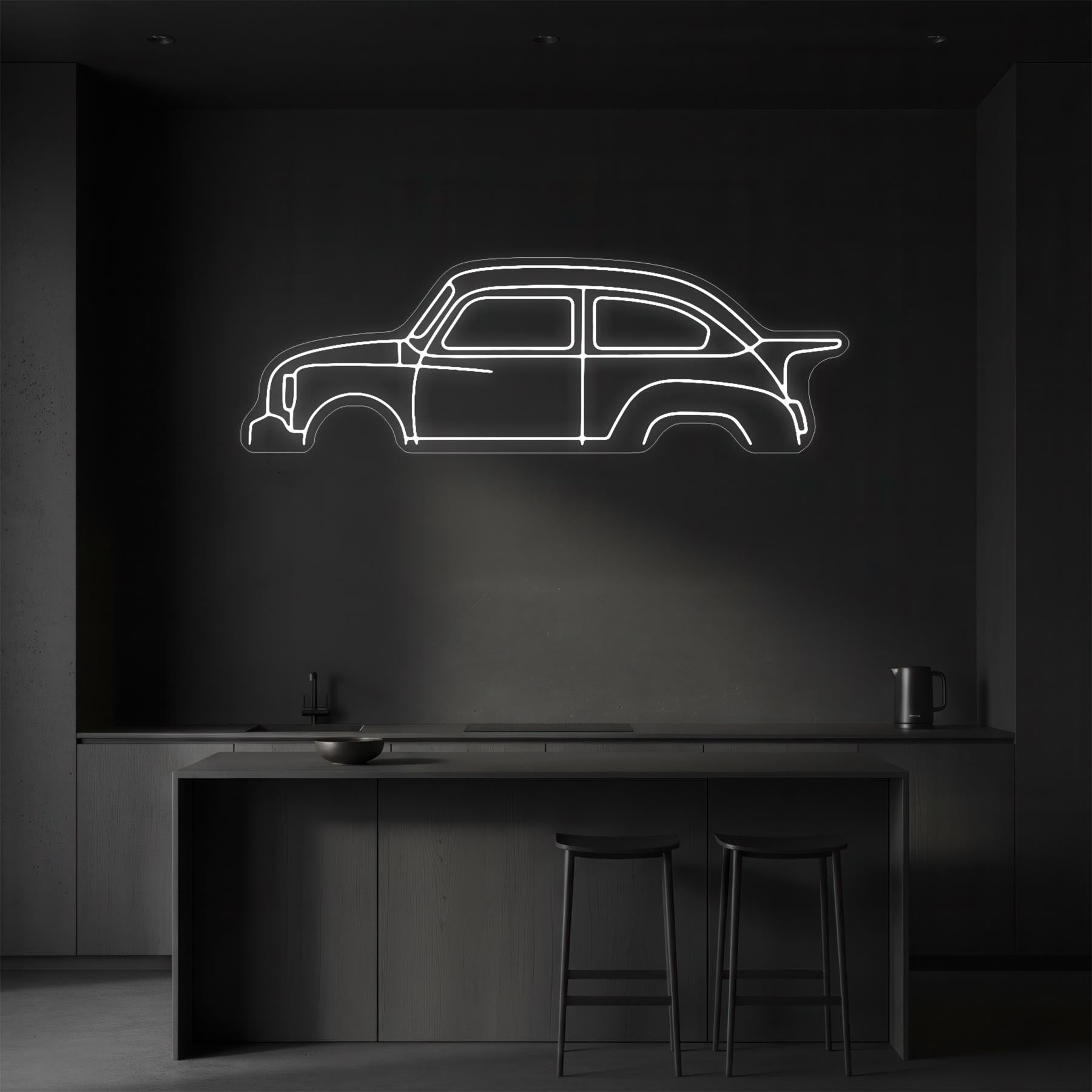 Abarth 1000 TC Neon Silhouette