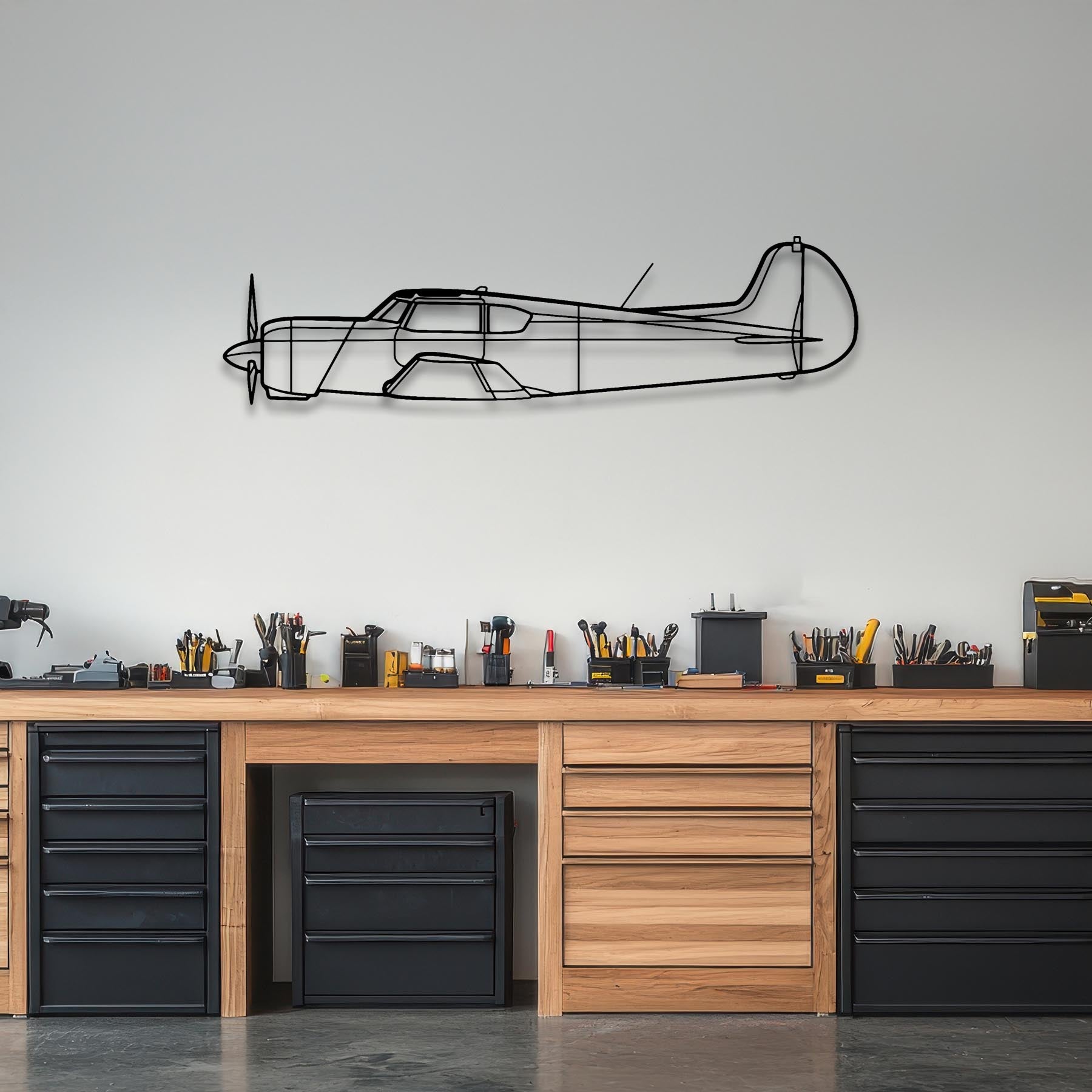 Aerostar 601P Metal Aircraft Wall Art - NCP0213