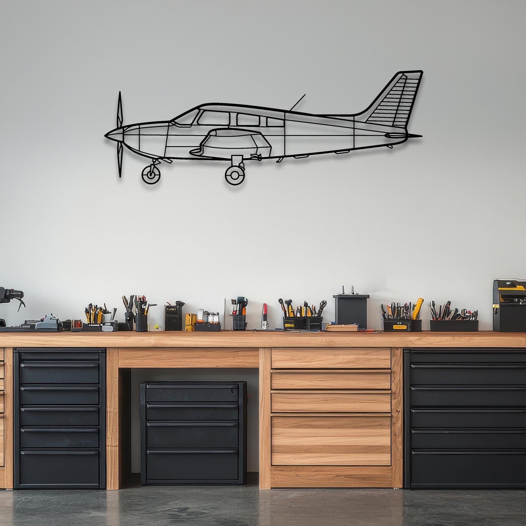 Archer LX Metal Aircraft Wall Art - NCP0027