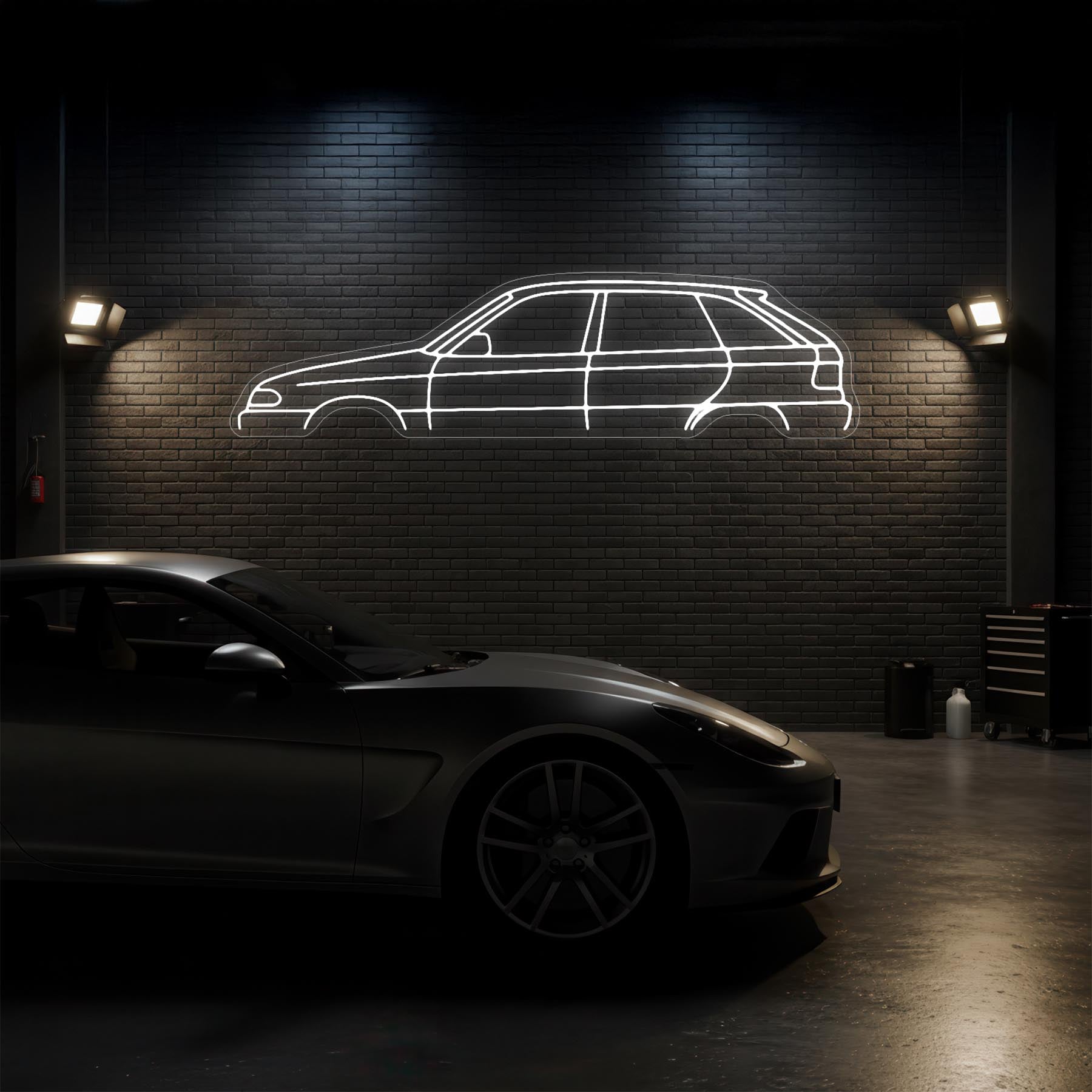 Astra 1995 Neon Silhouette